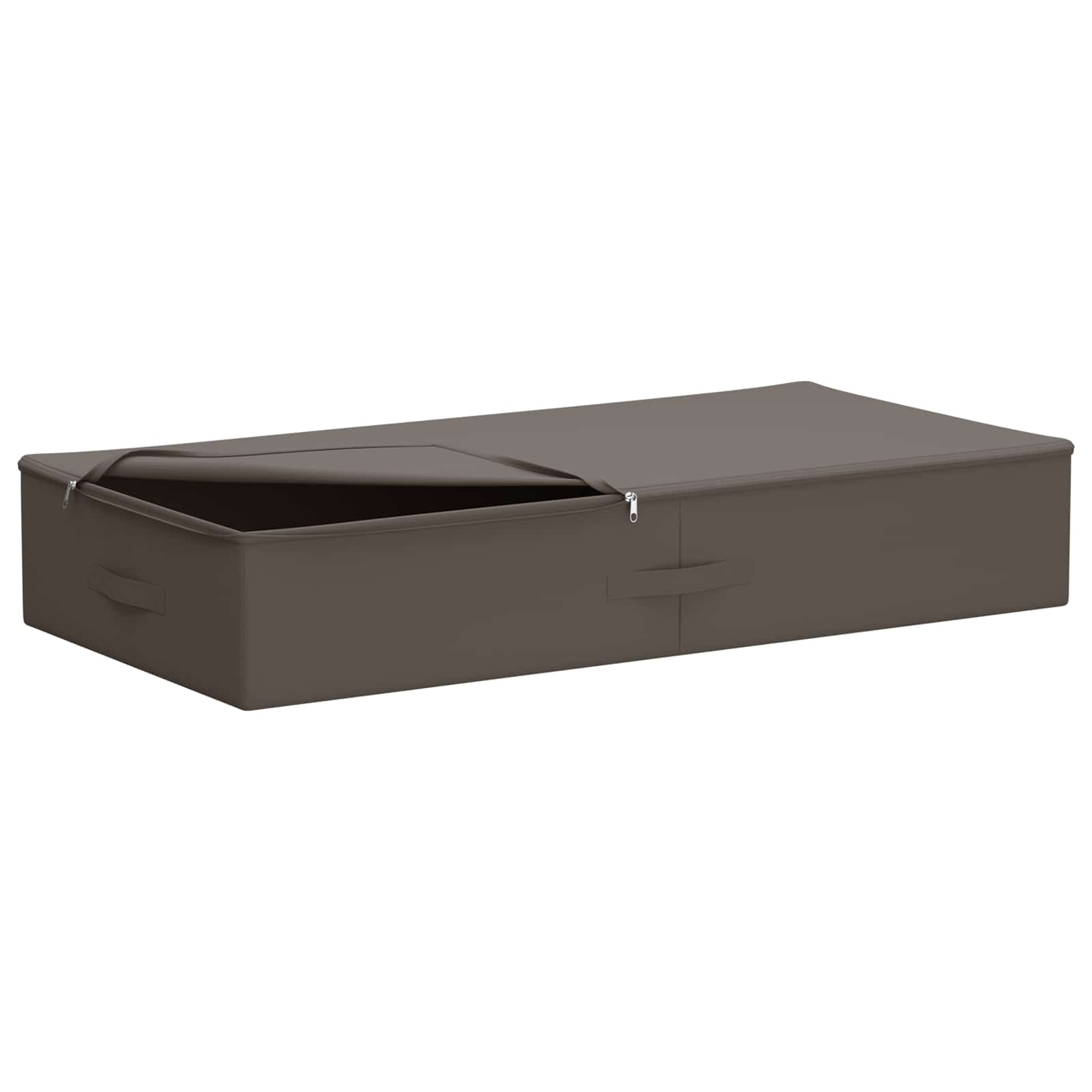Kutija za spremanje 2 pcs Siva 100 x 50 x 18 cm Netkana tkanina