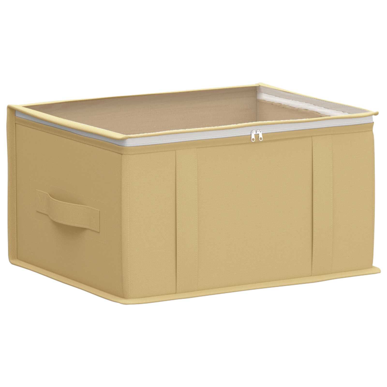 Kutija za pohranu s prozirnim prozorom na vrhu 2 pcs Krem