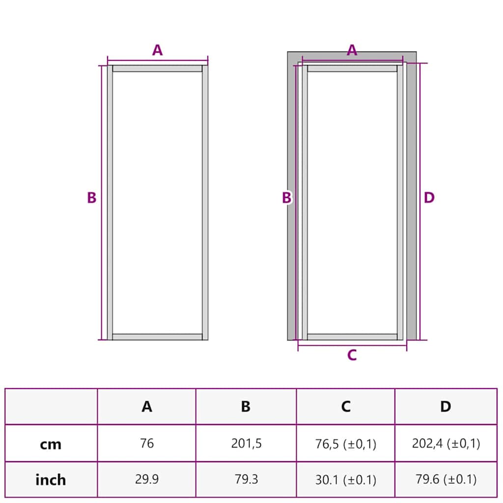 Vrata za dom 76 x 201,5 x 3,5 cm Aluminij i kaljeno staklo