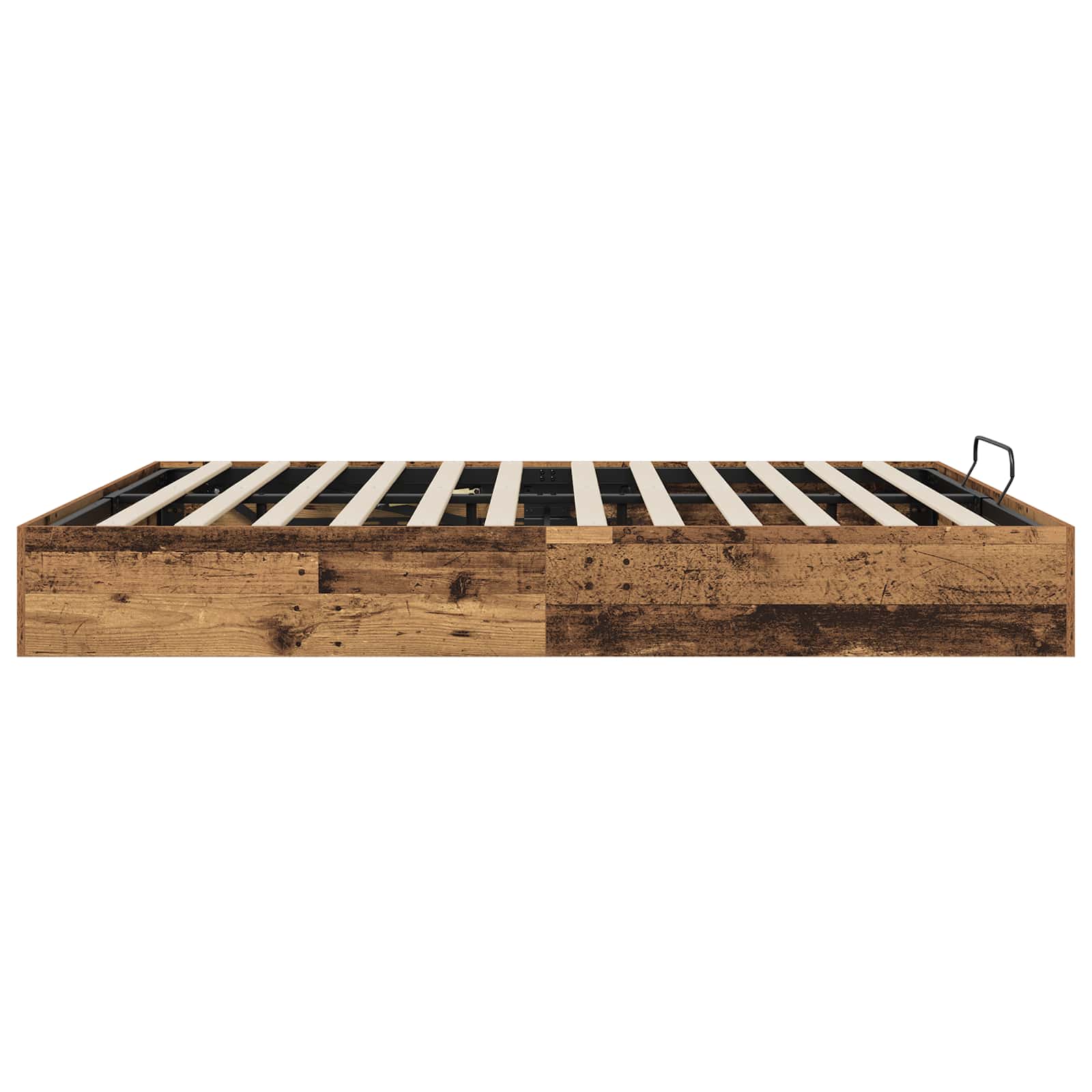Otomanski krevet s pohranom Staro drvo 203 x 180 x 25 cm
