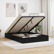 Otomanski krevet s pohranom Crni Hrast 203 x 150 x 25 cm