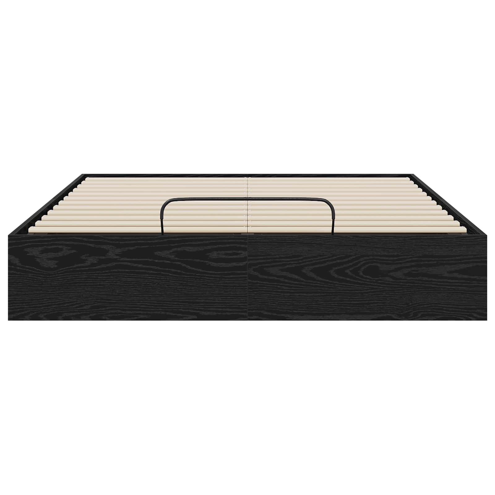 Otomanski krevet s pohranom Crni Hrast 203 x 150 x 25 cm