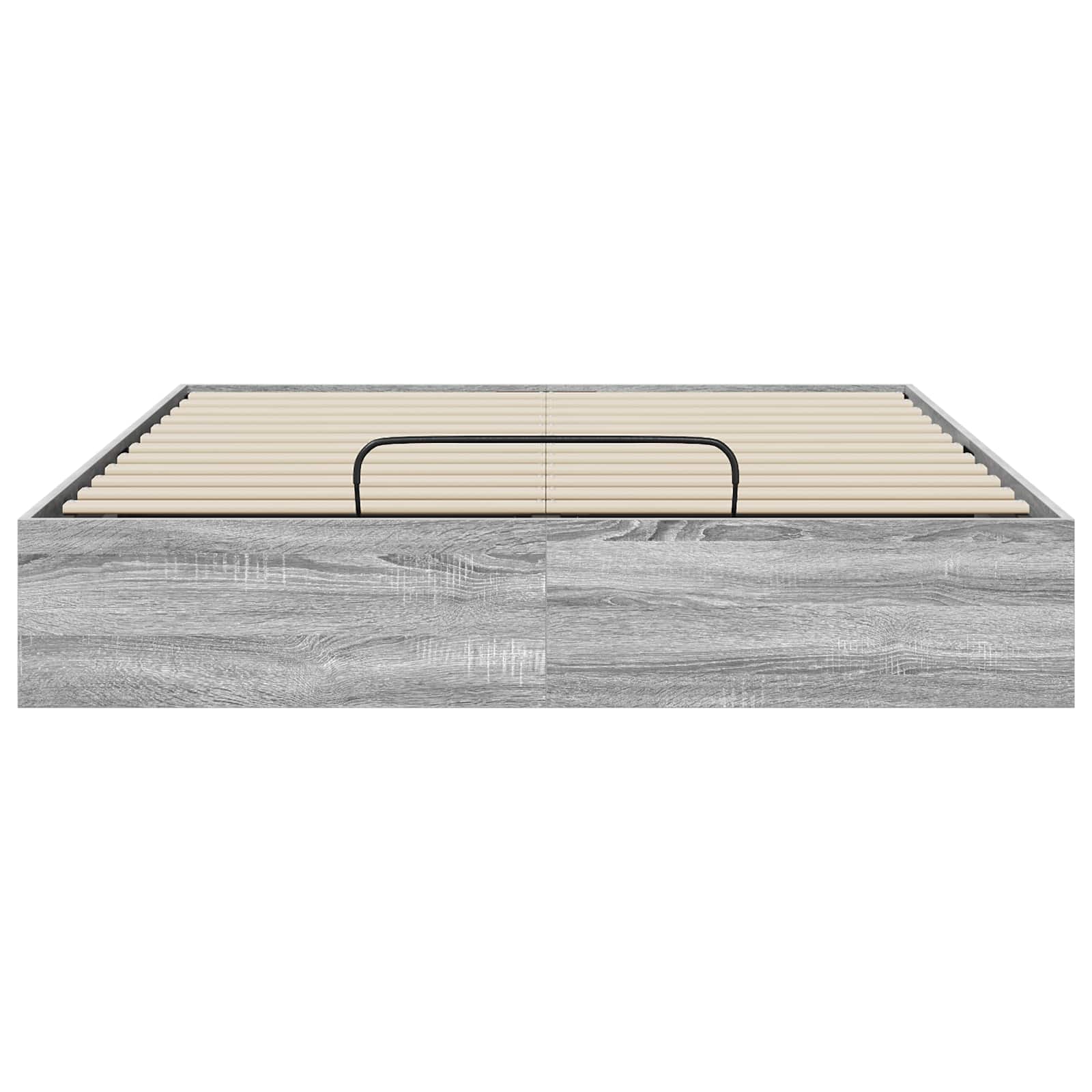 Otomanski krevet s pohranom Sivi Sonoma 203 x 140 x 25 cm