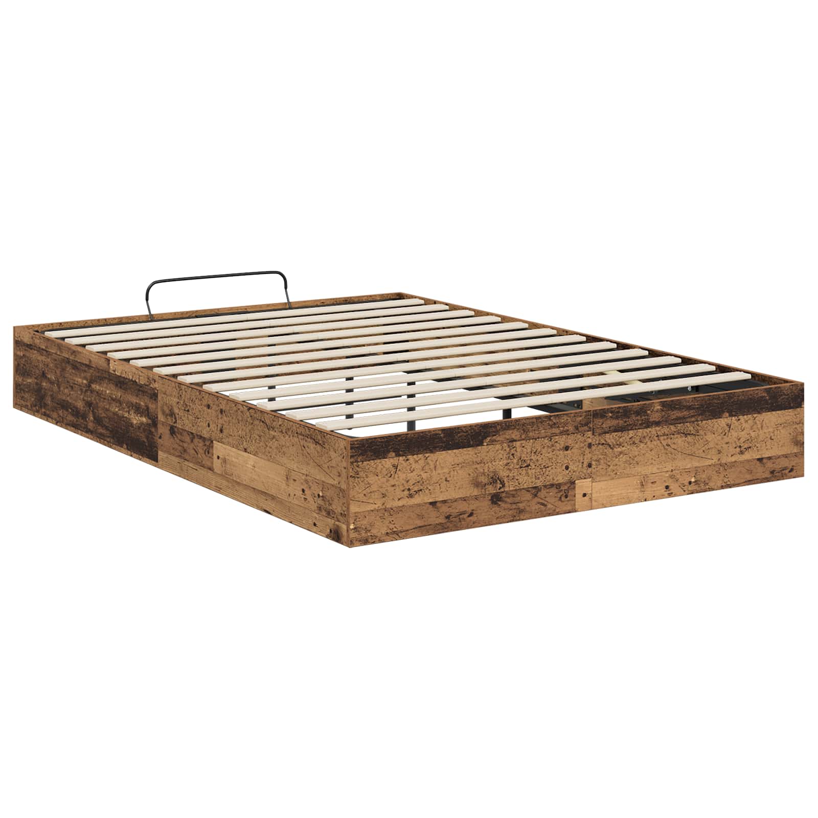 Otomanski krevet s pohranom Staro drvo 203 x 120 x 25 cm