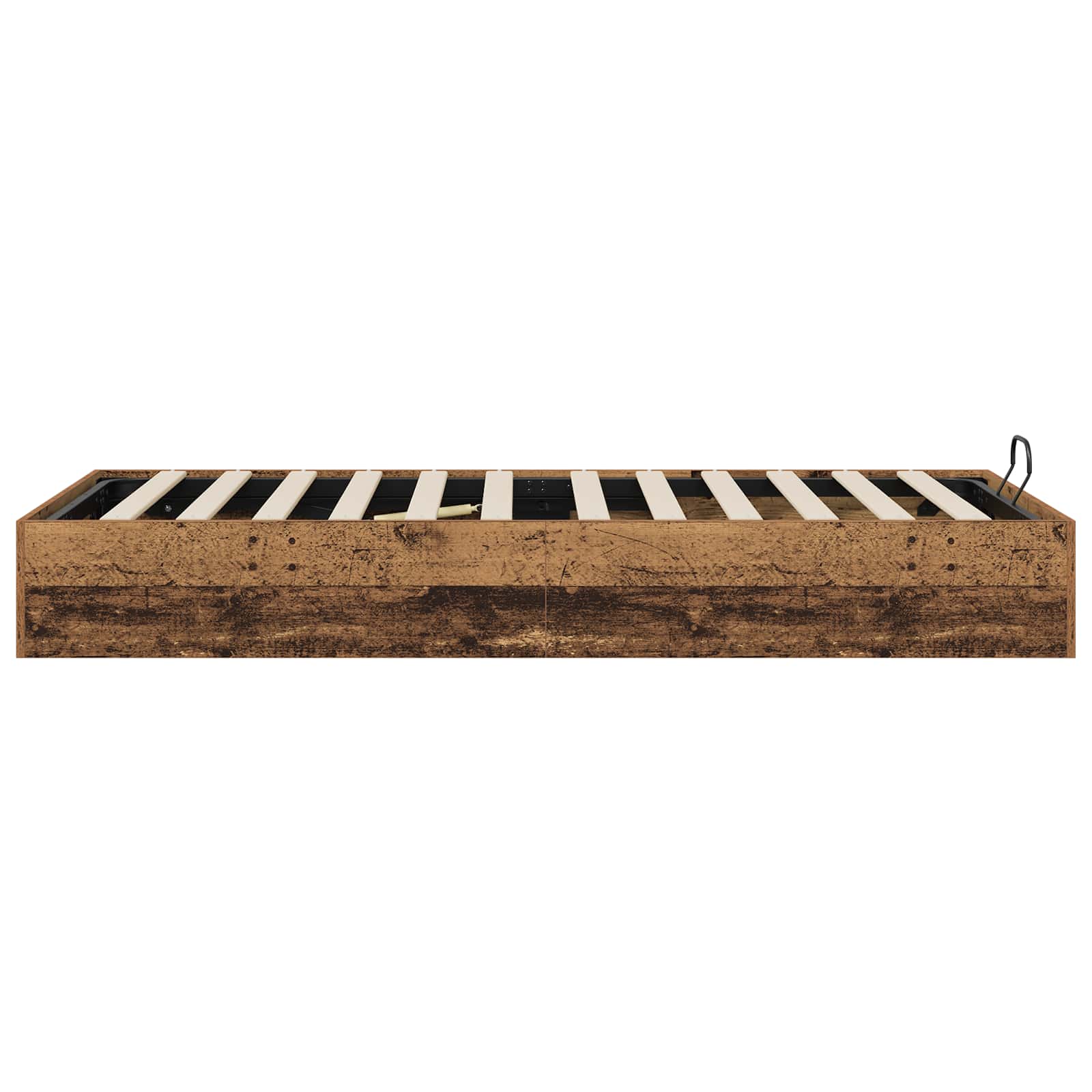 Otomanski krevet s pohranom Staro drvo 203 x 90 x 25 cm