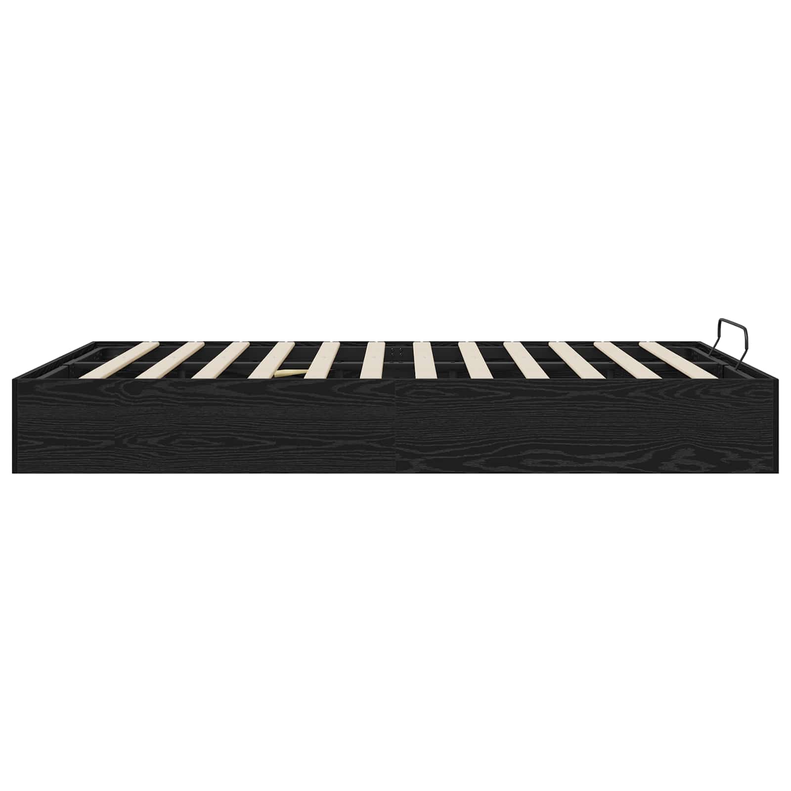 Otomanski krevet s pohranom Crni Hrast 193 x 140 x 25 cm