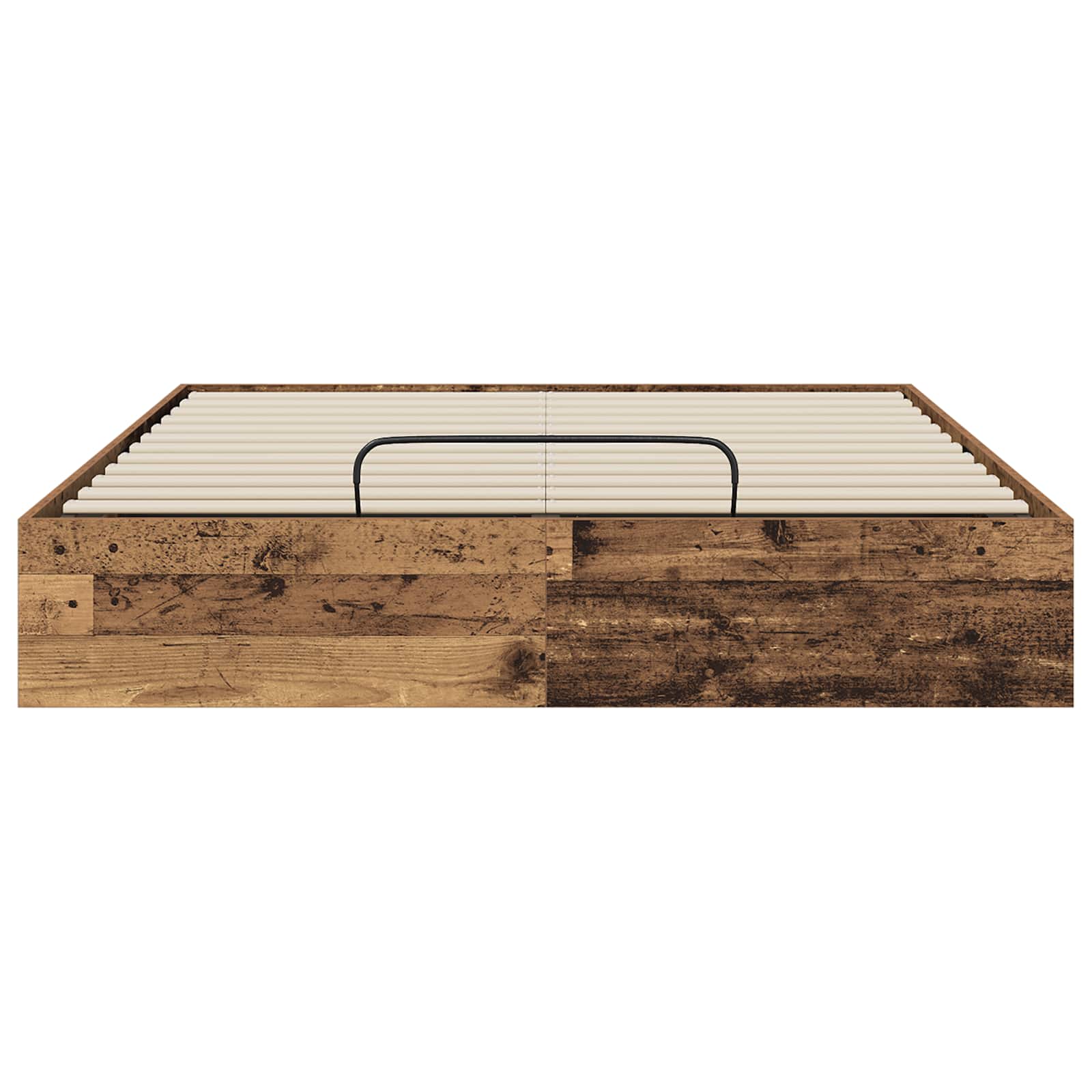 Otomanski krevet s pohranom Staro drvo 193 x 140 x 25 cm