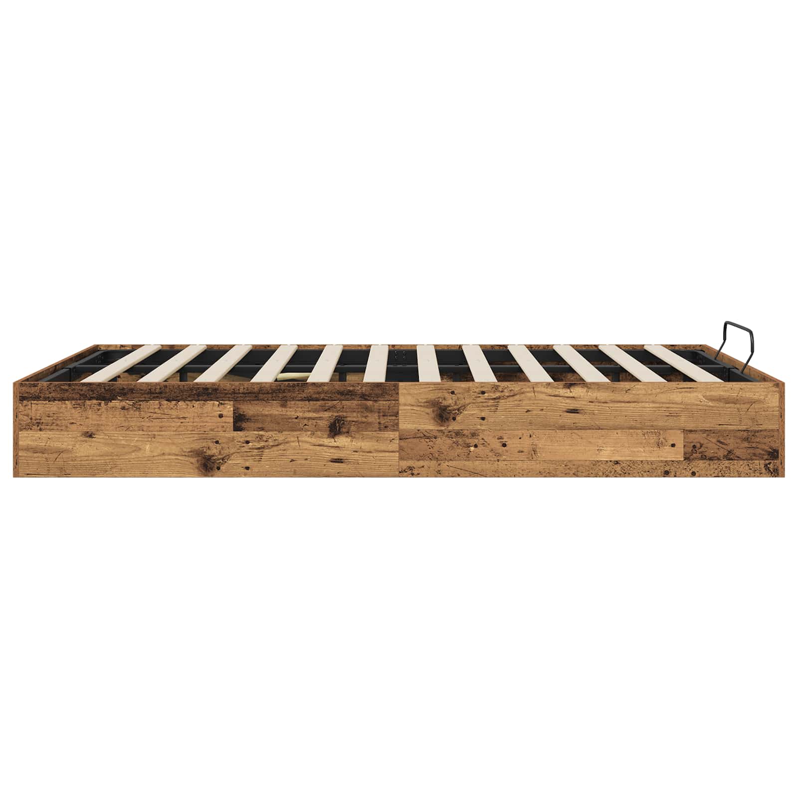 Otomanski krevet s pohranom Staro drvo 193 x 140 x 25 cm