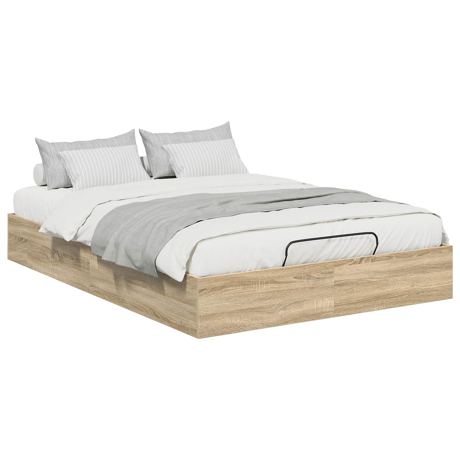 Otomanski krevet s pohranom Sonoma hrast 193 x 120 x 25 cm