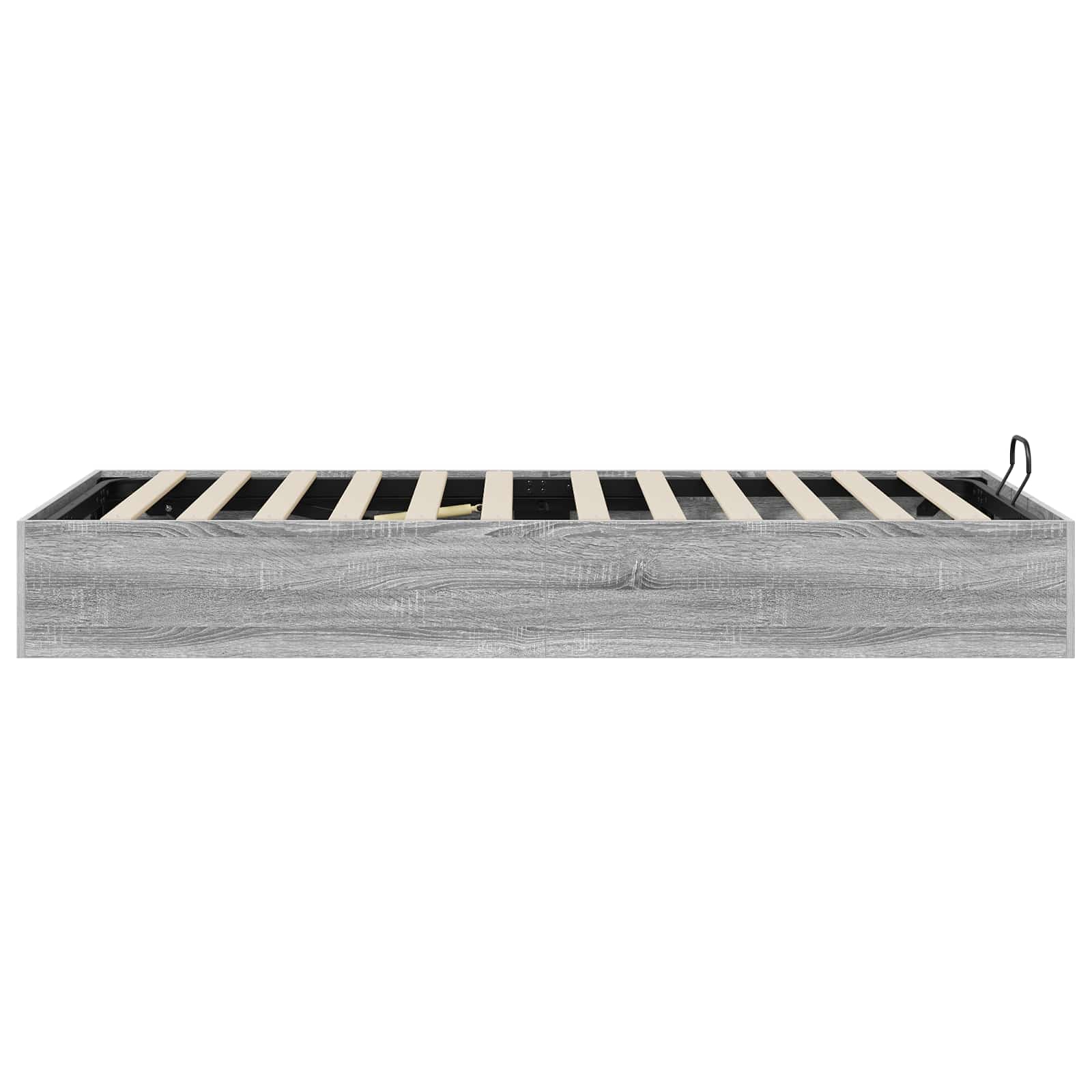 Otomanski krevet s pohranom Sivi Sonoma 193 x 90 x 25 cm