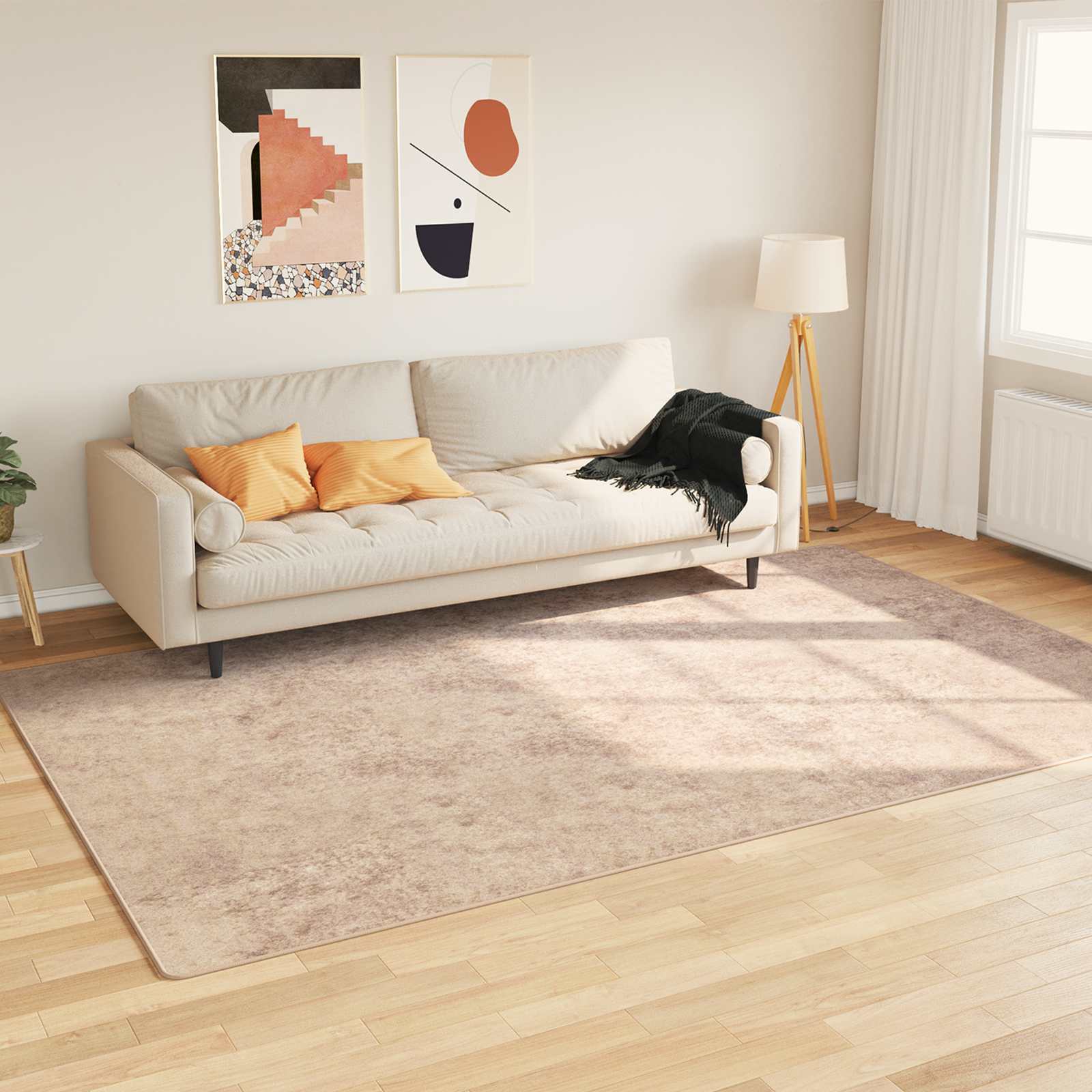 Traka za tepih MARSA Bež 190 x 300 cm Poliester i PVC