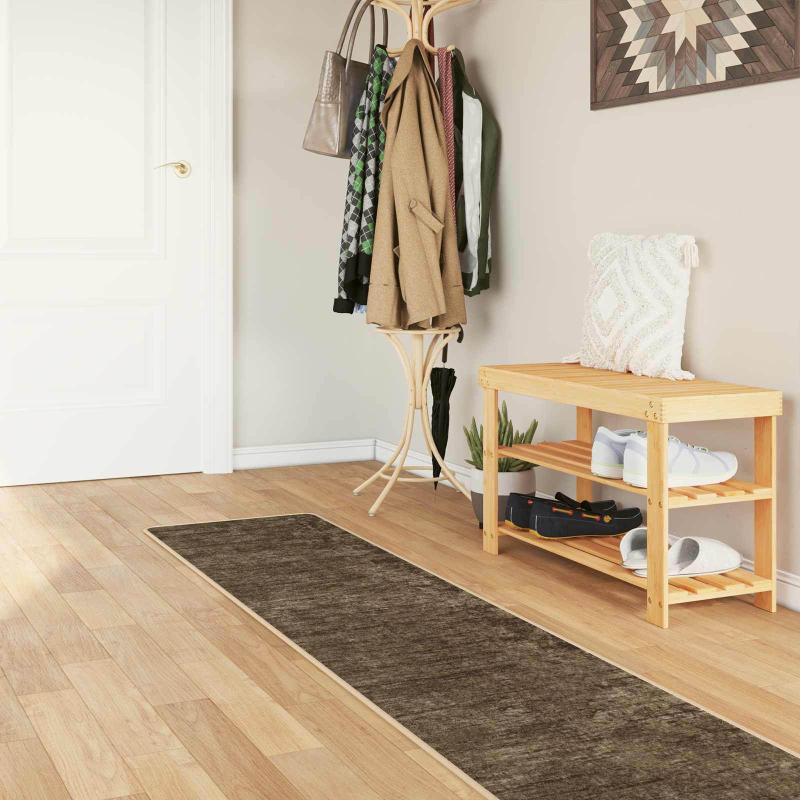 Traka za tepih MARSA Šumsko zelena 50 x 300 cm Poliester i PVC