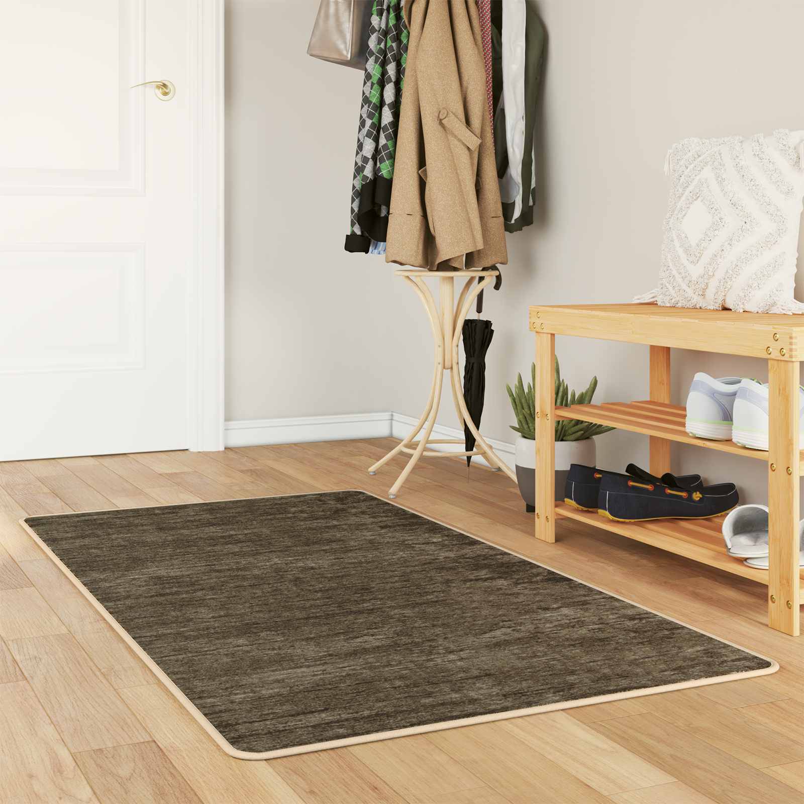 Traka za tepih MARSA Šumsko zelena 80 x 100 cm Poliester i PVC