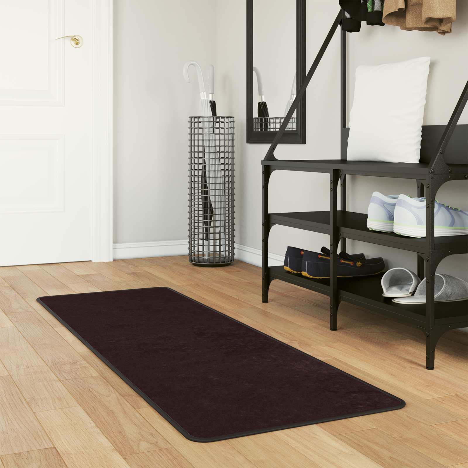 Traka za tepih MARSA Antracit 50 x 100 cm Poliester i PVC