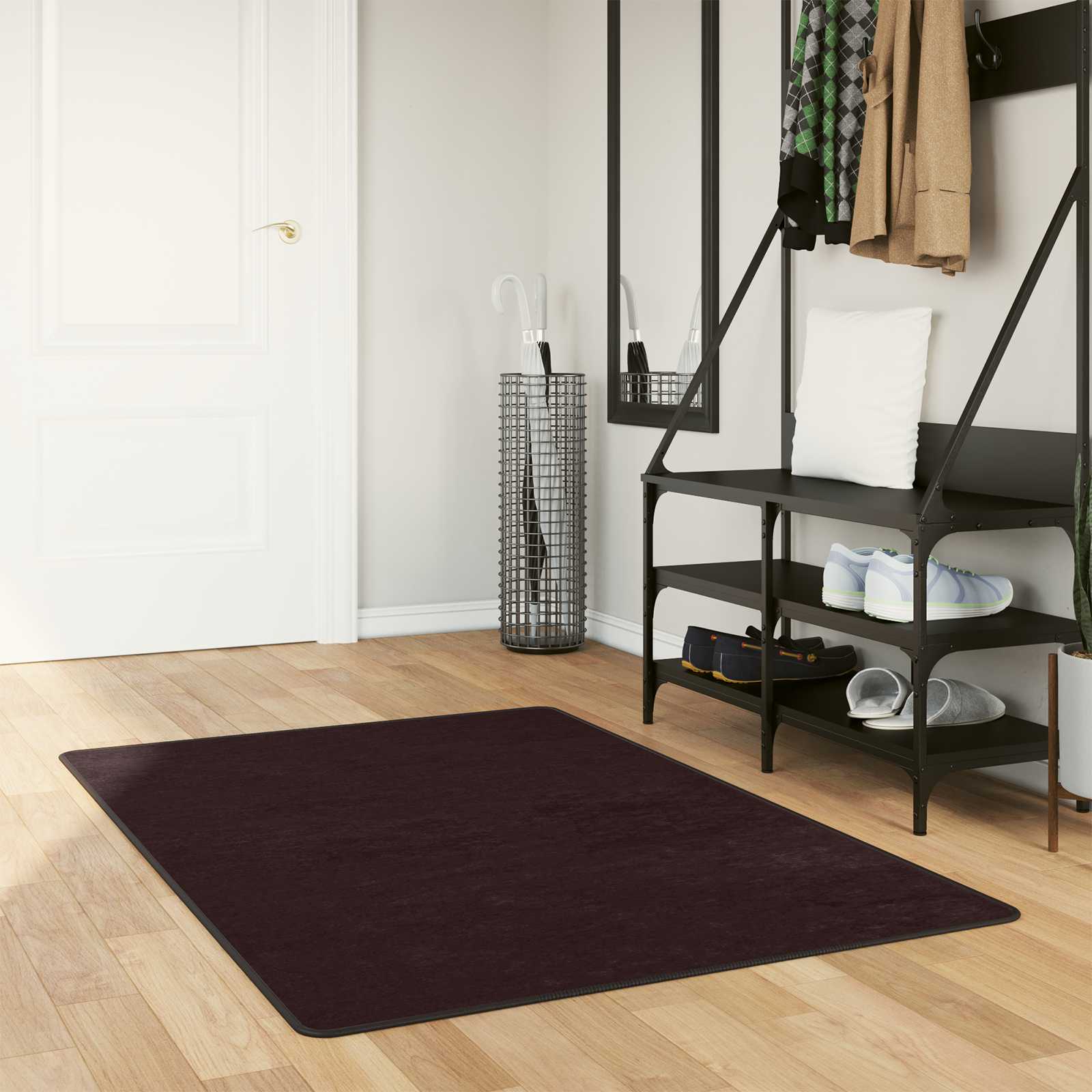Traka za tepih MARSA Antracit 100 x 200 cm Poliester i PVC