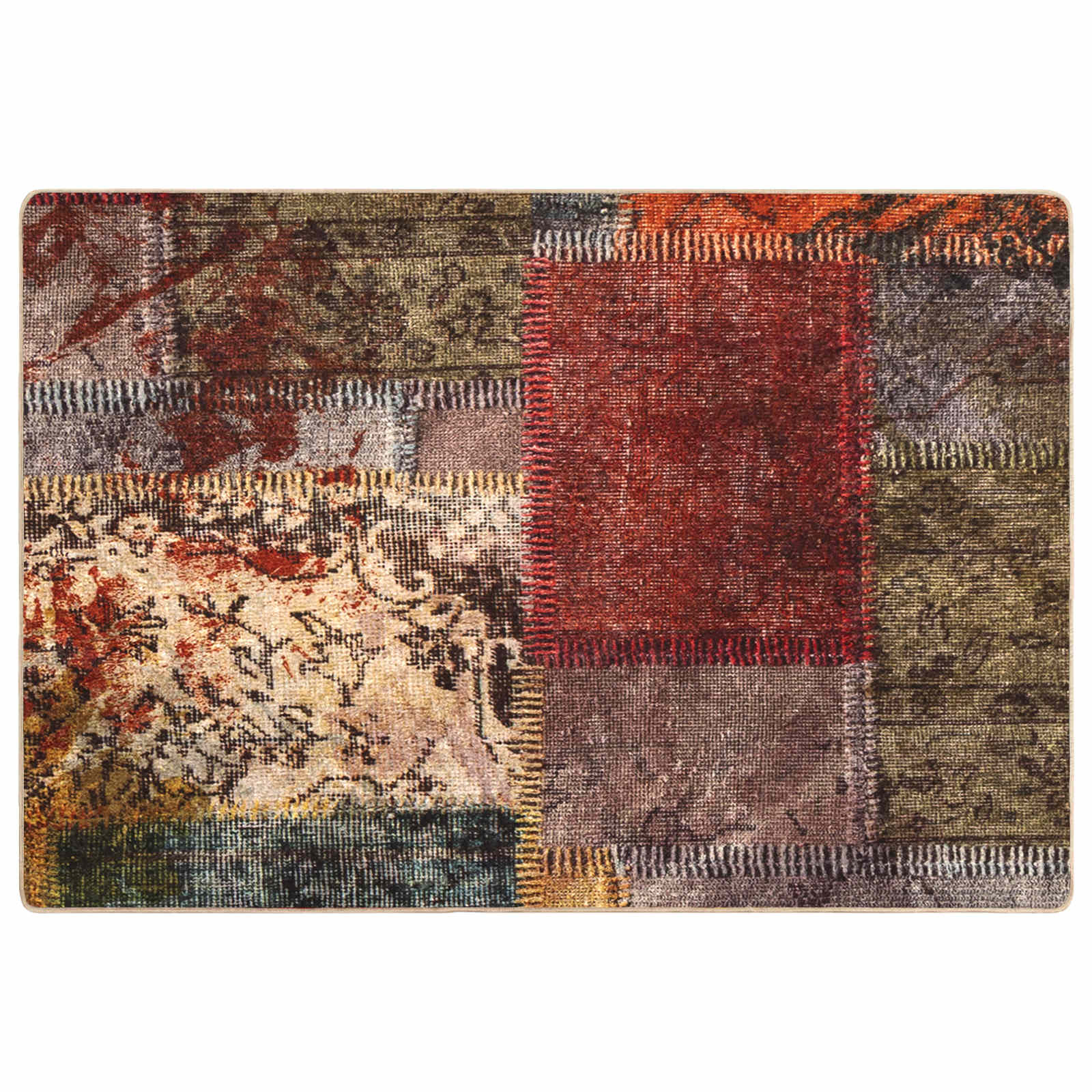 Traka za tepih MARSA Šareni 100 x 150 cm Poliester i PVC