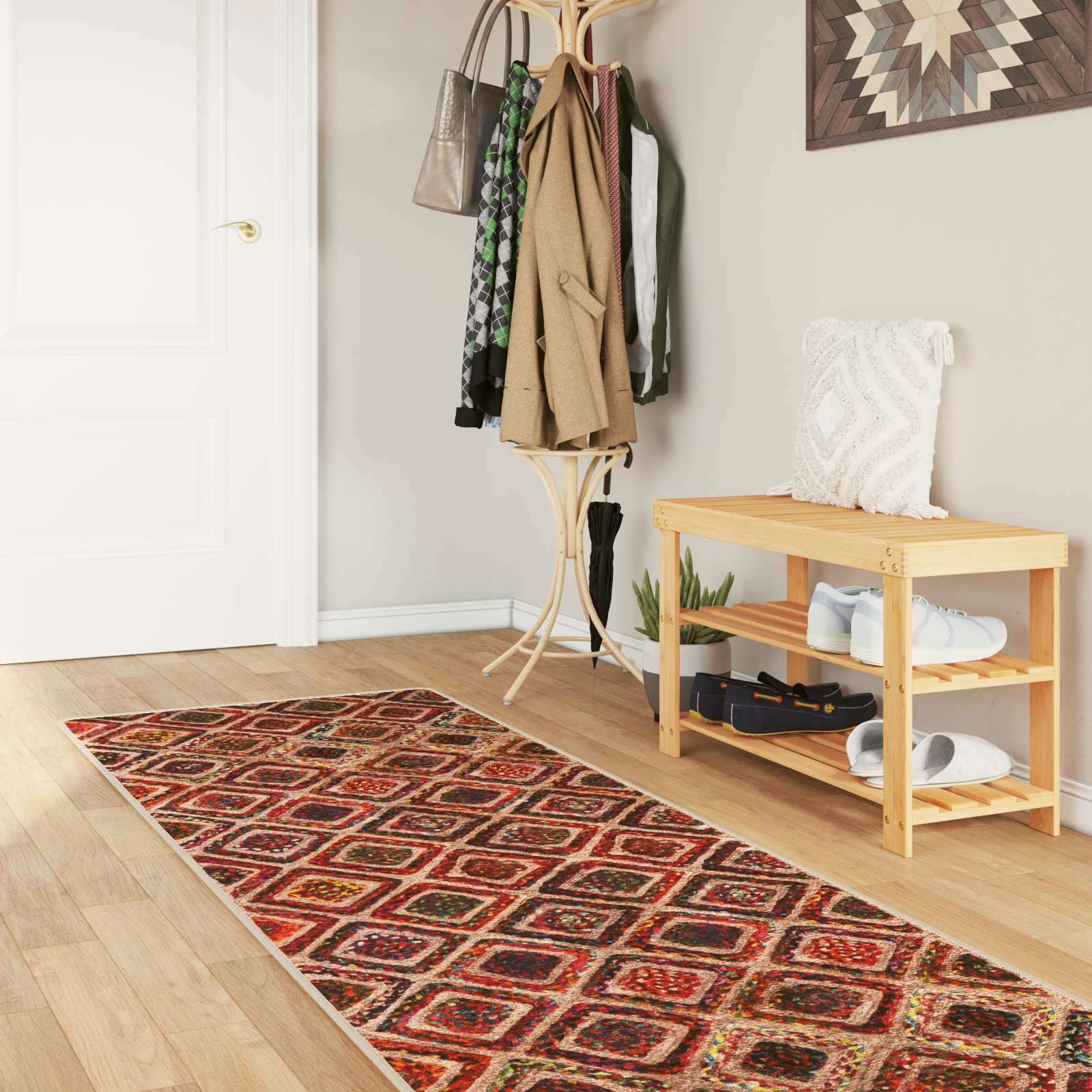 Traka za tepih MARSA Šareni 80 x 350 cm Poliester i PVC