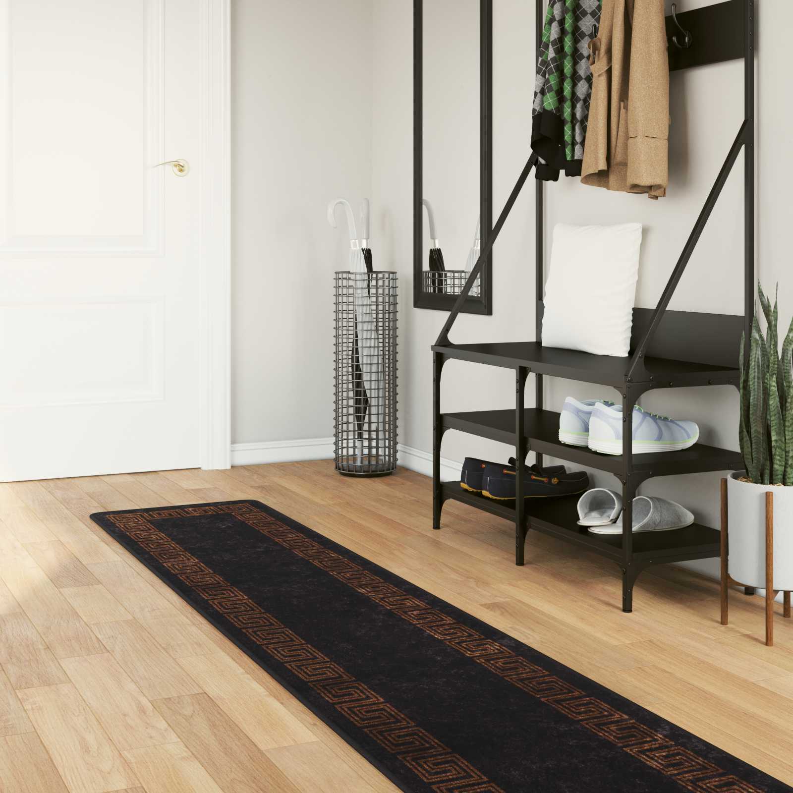 Traka za tepih MARSA Crna 50 x 400 cm Poliester i PVC