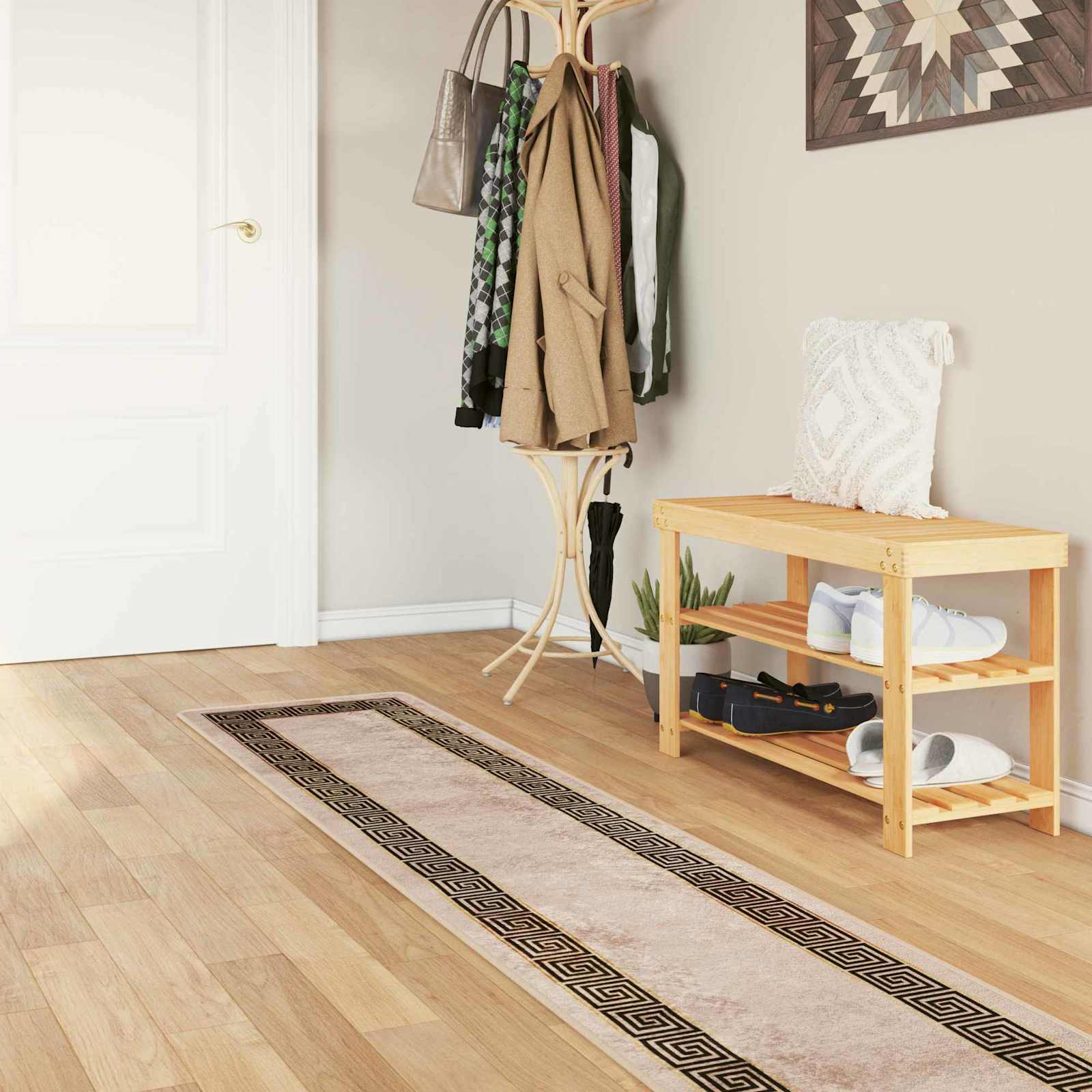Traka za tepih MARSA Crna 50 x 450 cm Poliester i PVC