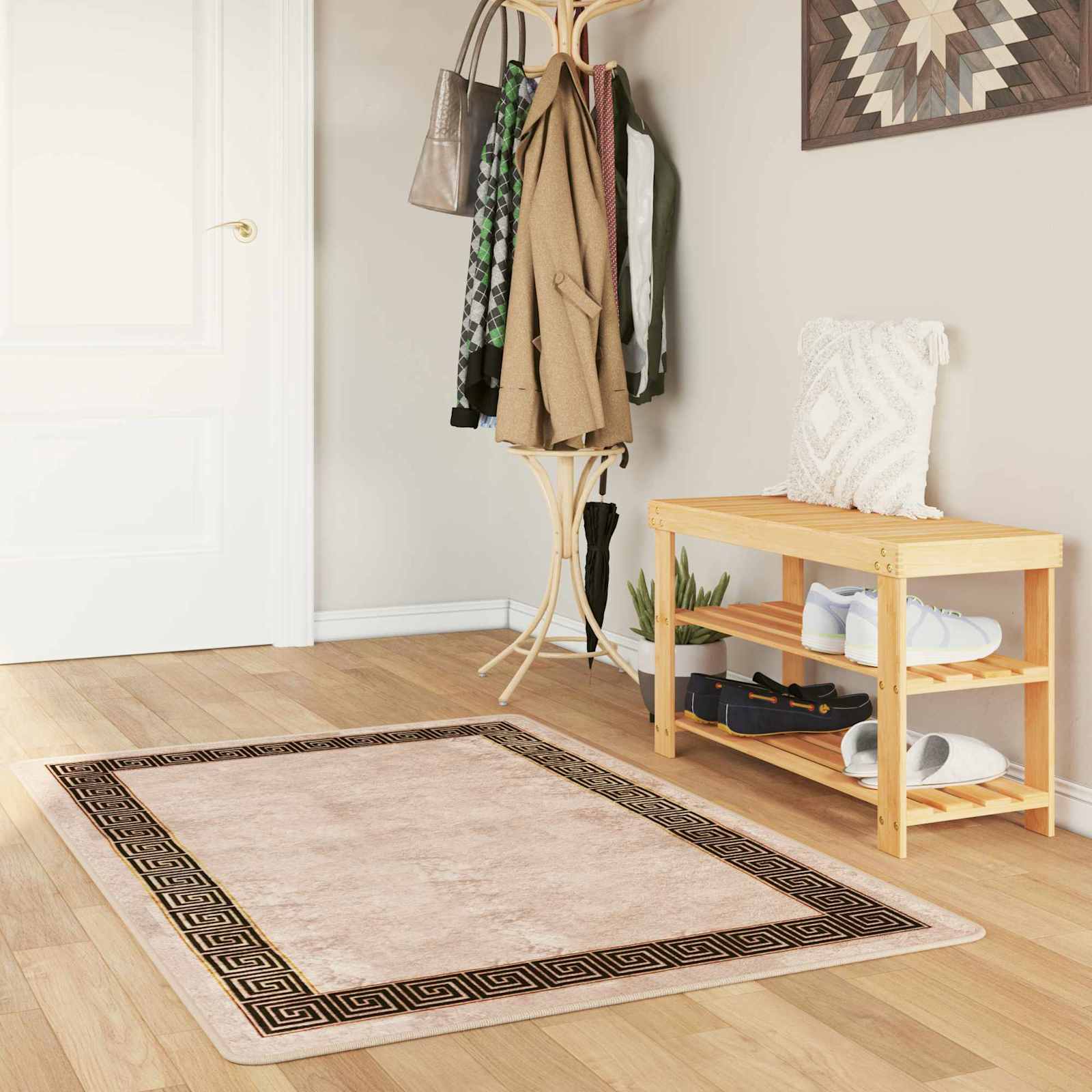 Traka za tepih MARSA Crna 100 x 200 cm Poliester i PVC
