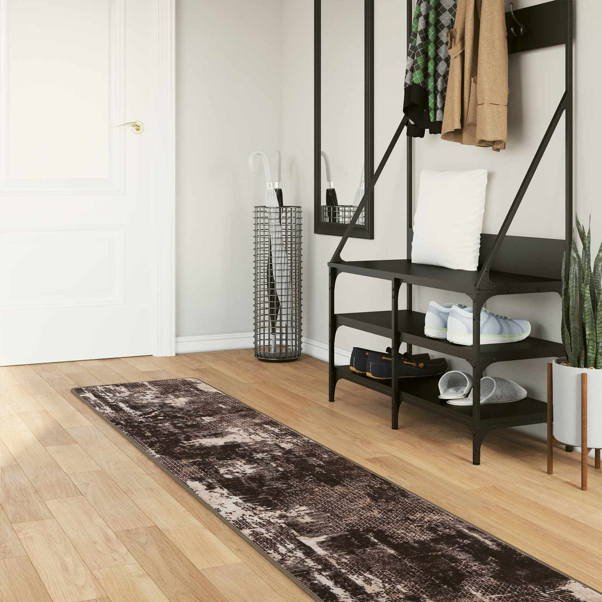 Traka za tepih MARSA Crna 50 x 400 cm Poliester i PVC