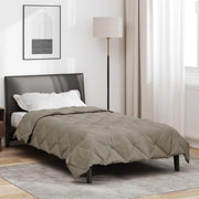 Ljetni pokrivač Svijetlo siva 220 x 135 cm Mikrovlakna