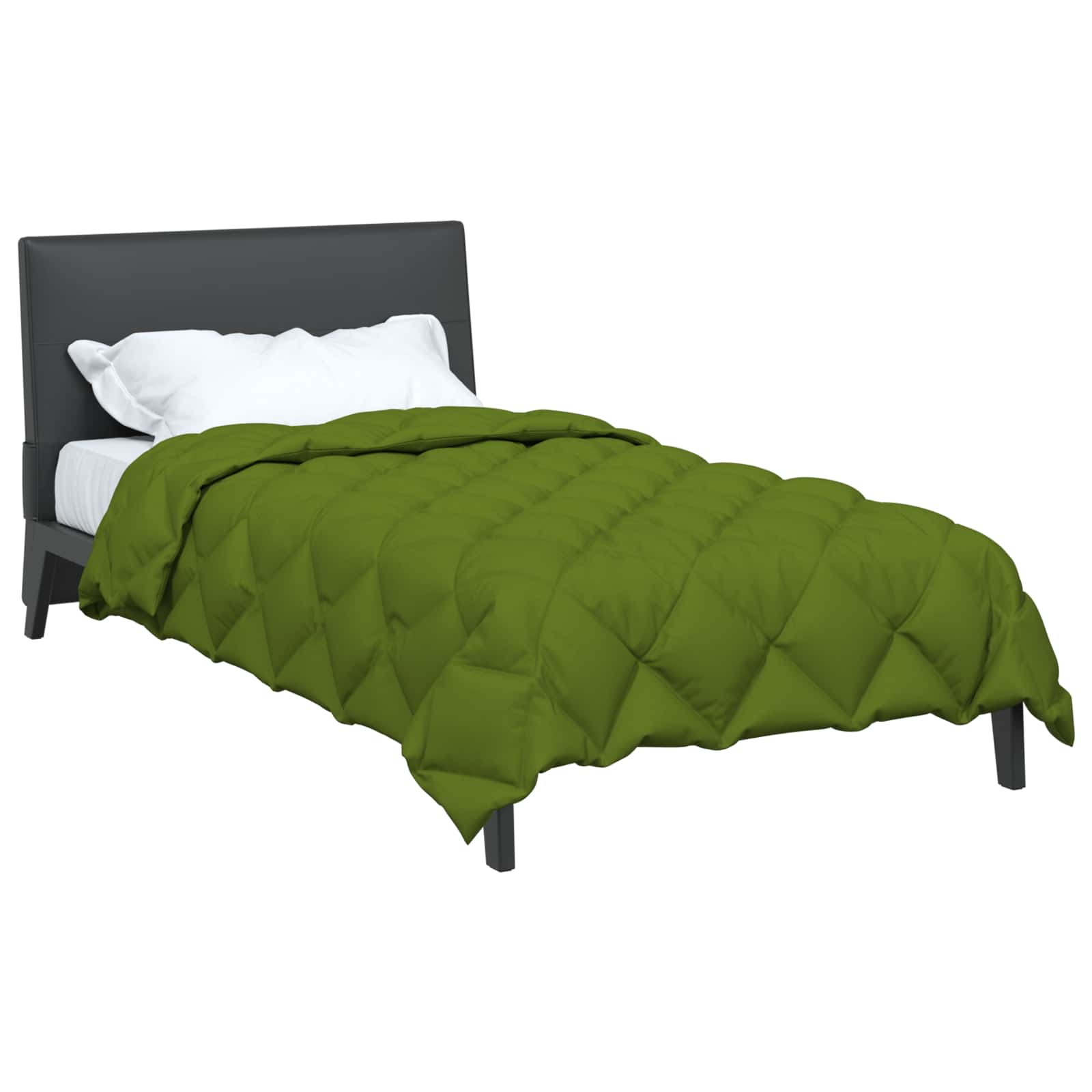 Zimska pokrivača Zelena 135 x 220 cm Mikrovlakna