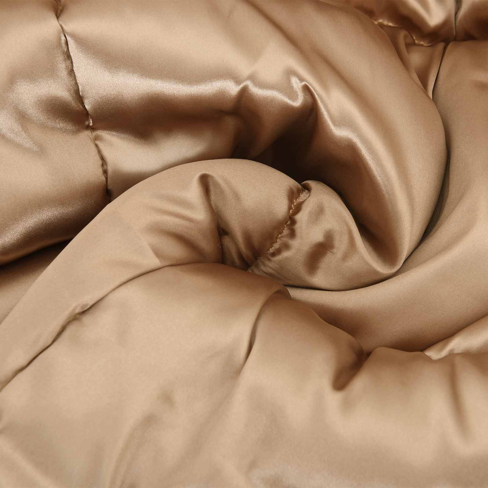 Ljetni pokrivač Zlatno 140 x 220 cm Saten i mikrovlakna