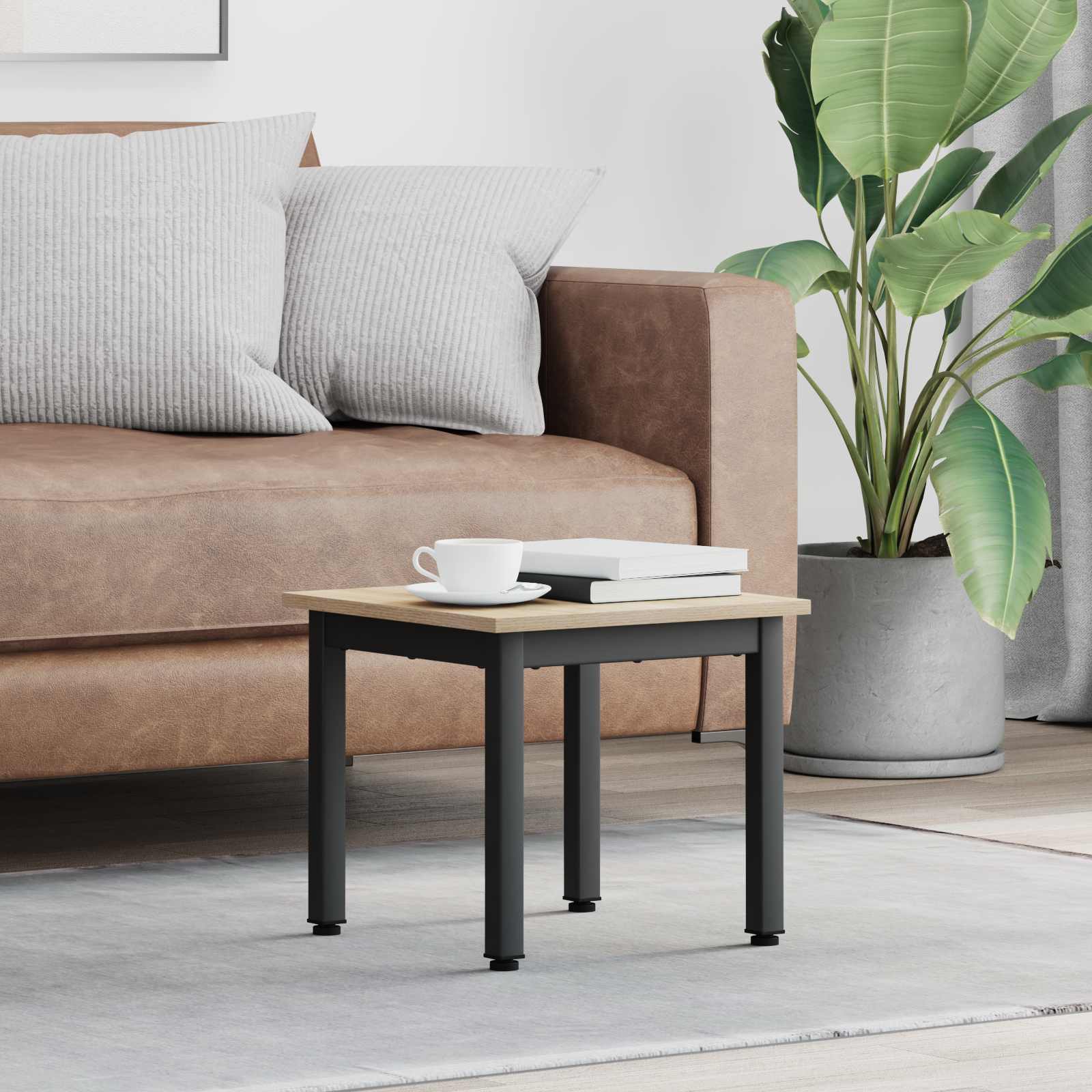 Kava Stol Sonoma 40 x 40 x 36 cm Konstruirano drvo