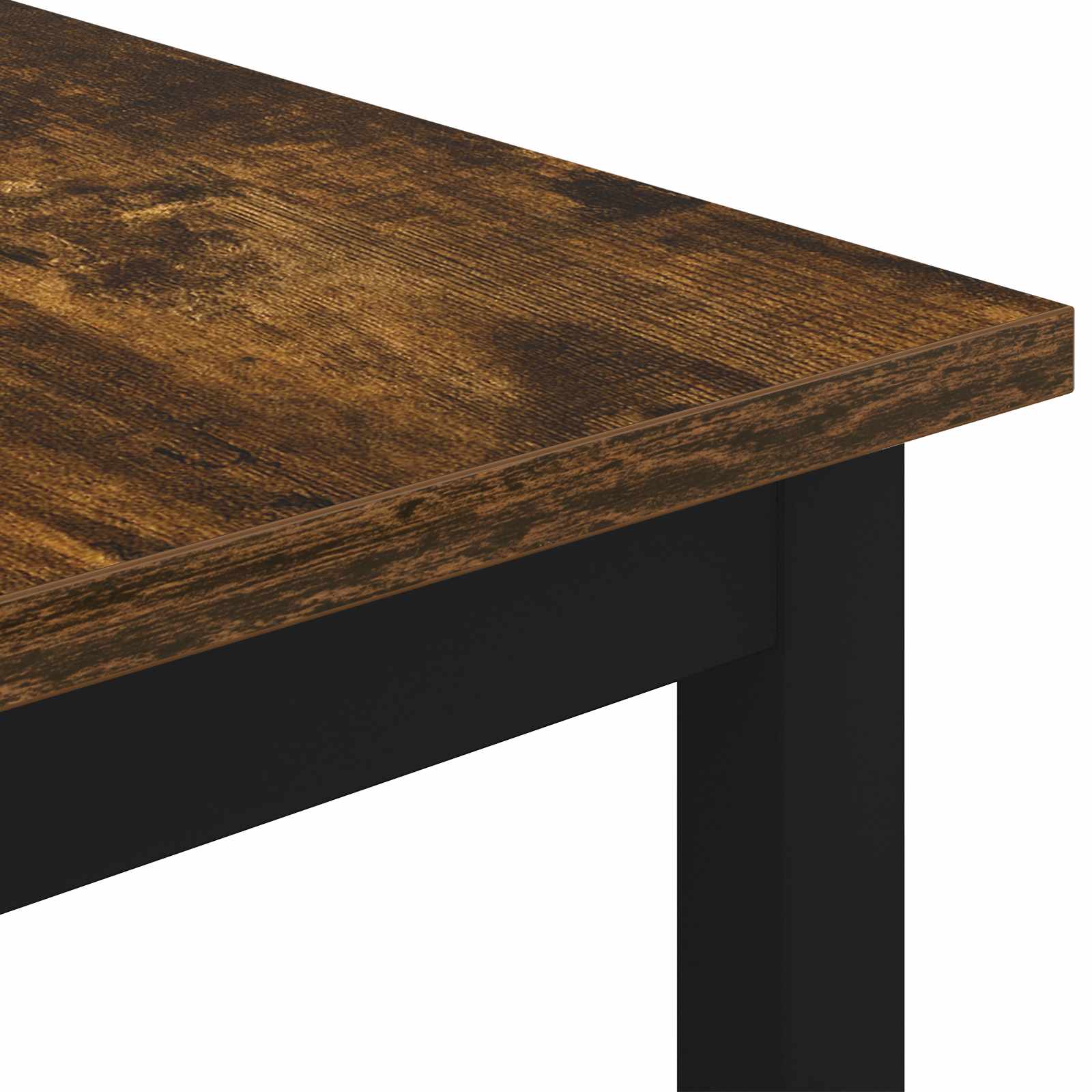 Kava Stol Dimni hrast 50 x 50 x 36 cm Konstruirano drvo