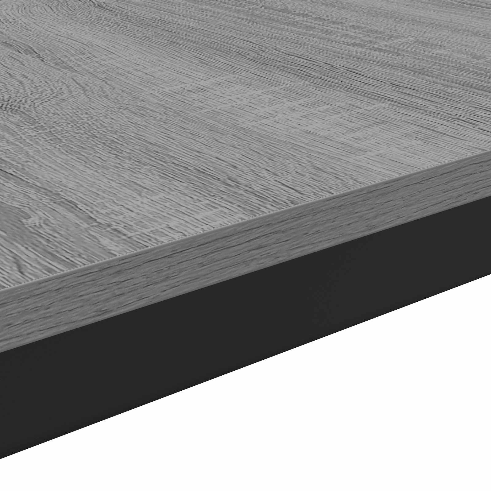 Kava Stol Siva Sonoma 50 x 50 x 36 cm Konstruirano drvo
