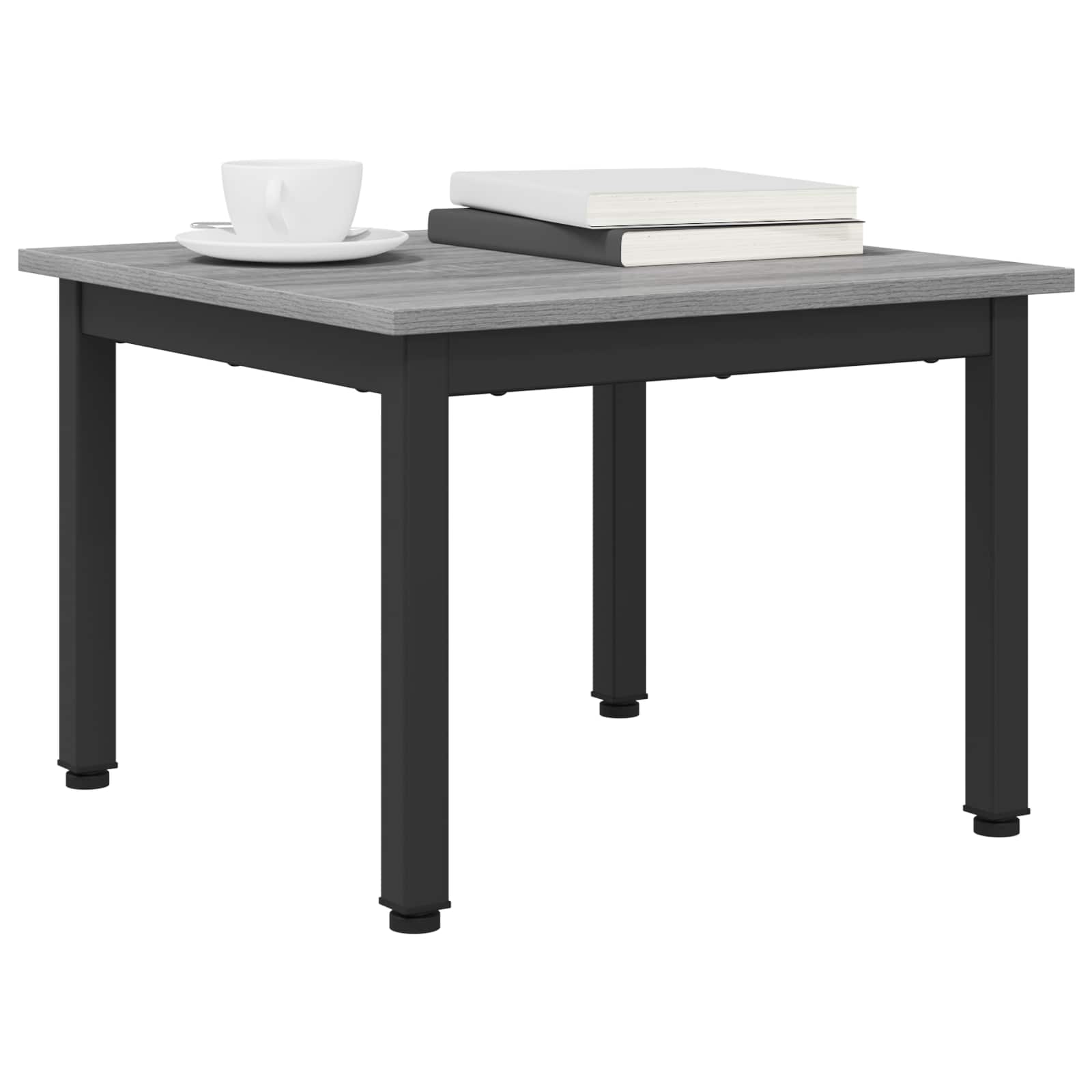 Kava Stol Siva Sonoma 50 x 50 x 36 cm Konstruirano drvo