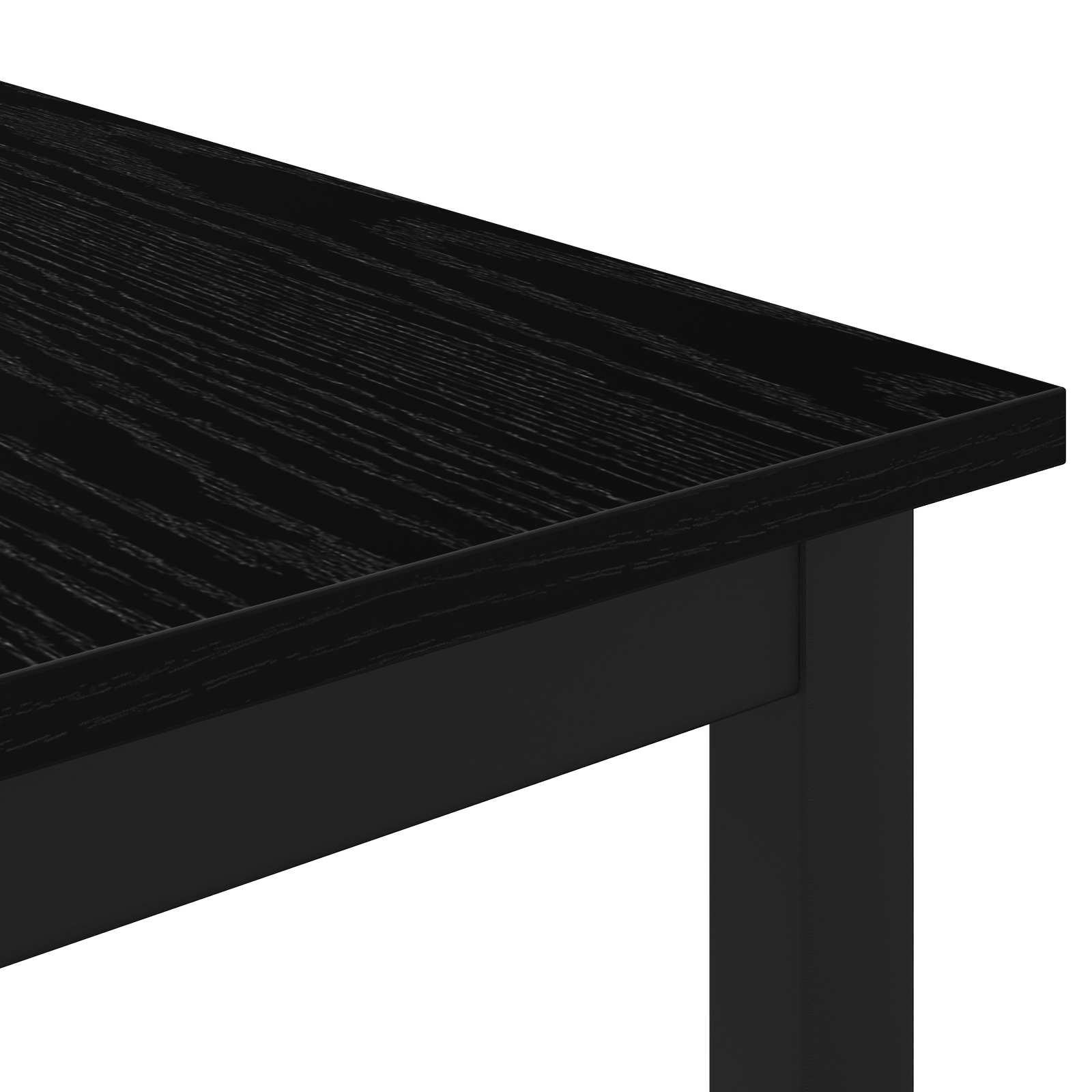 Kava Stol Crni hrast 60 x 50 x 36 cm Konstruirano drvo