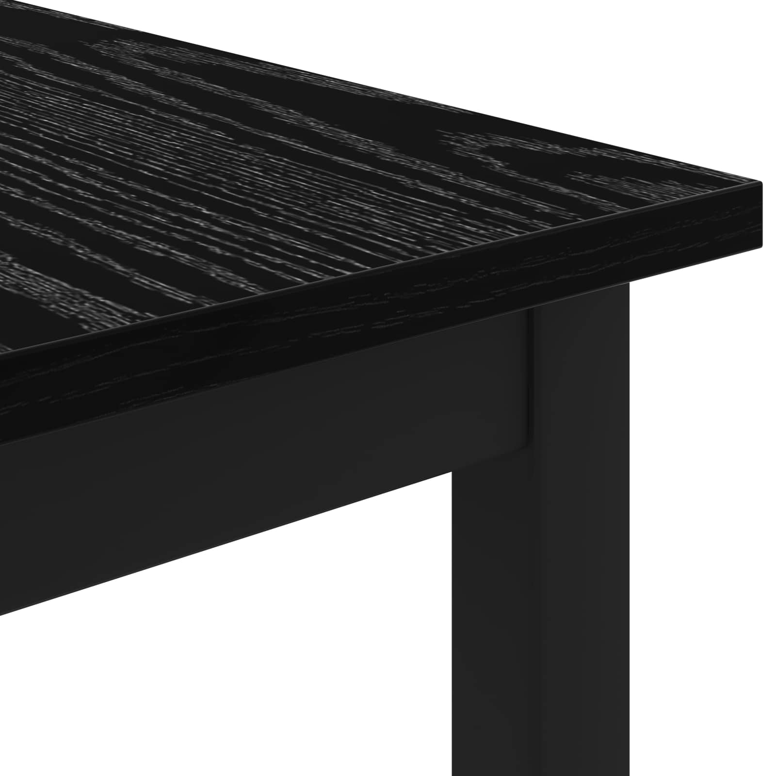 Kava Stol Crni hrast 70 x 50 x 36 cm Konstruirano drvo