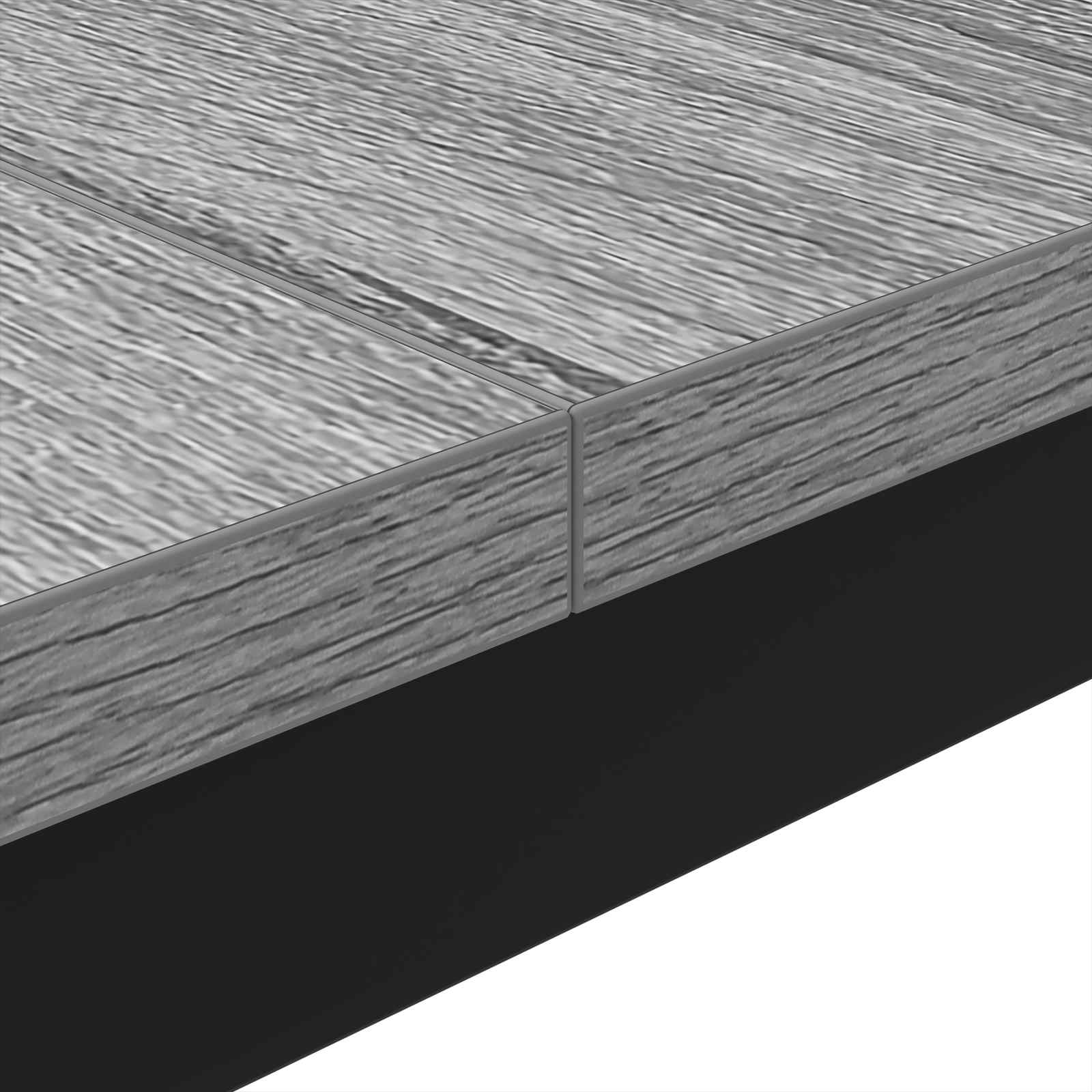 Kava Stol Siva Sonoma 80 x 80 x 45 cm Konstruirano drvo