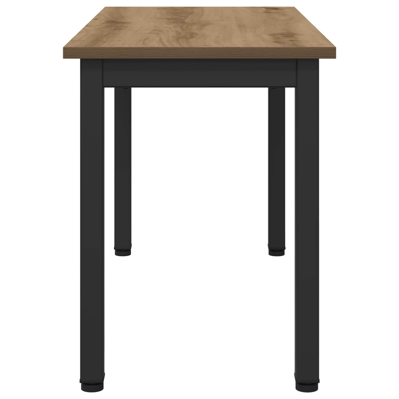 klupa Umjetnička hrastovina 80 x 35 x 45 cm Konstruirano drvo
