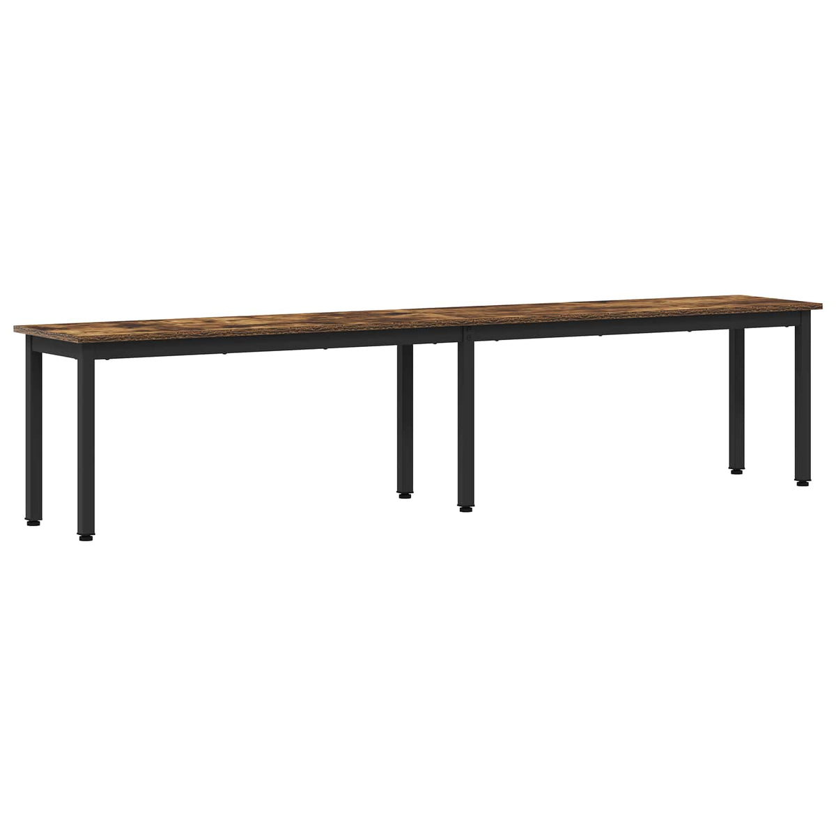 klupa Dimni hrast 200 x 35 x 45 cm Konstruirano drvo