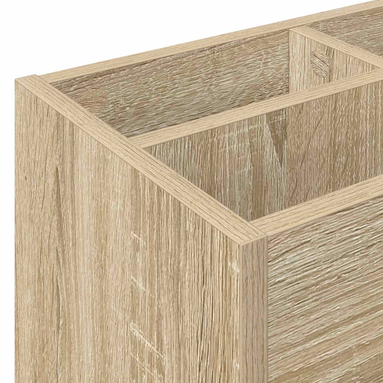 Stalak za kišobran s pohranom Sonoma hrast 65 x 24 x 50 cm