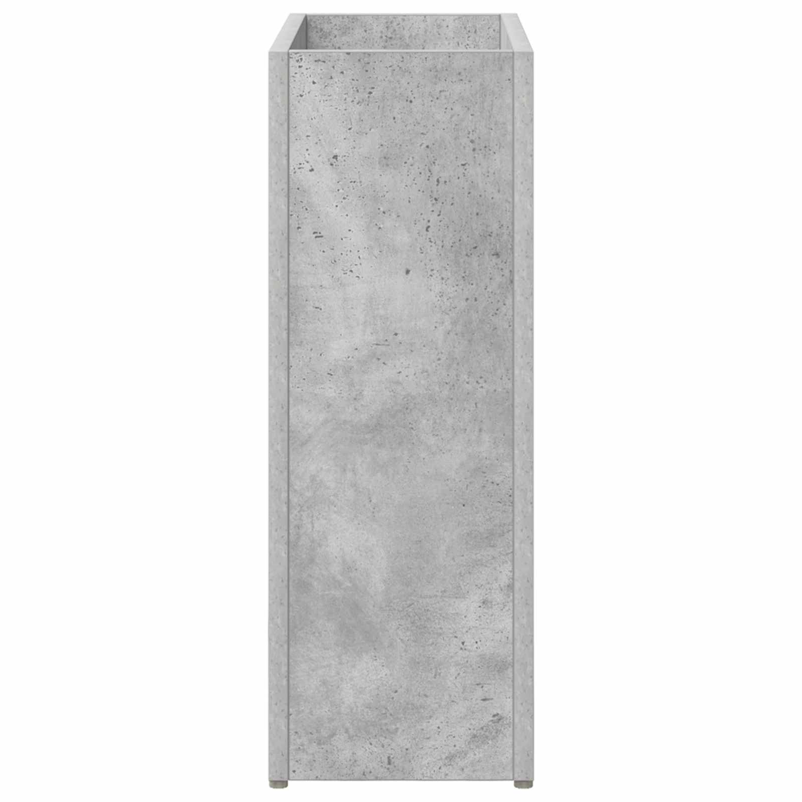 Stalak za kišobran s pohranom Betonski sivi 40 x 20 x 55,5 cm