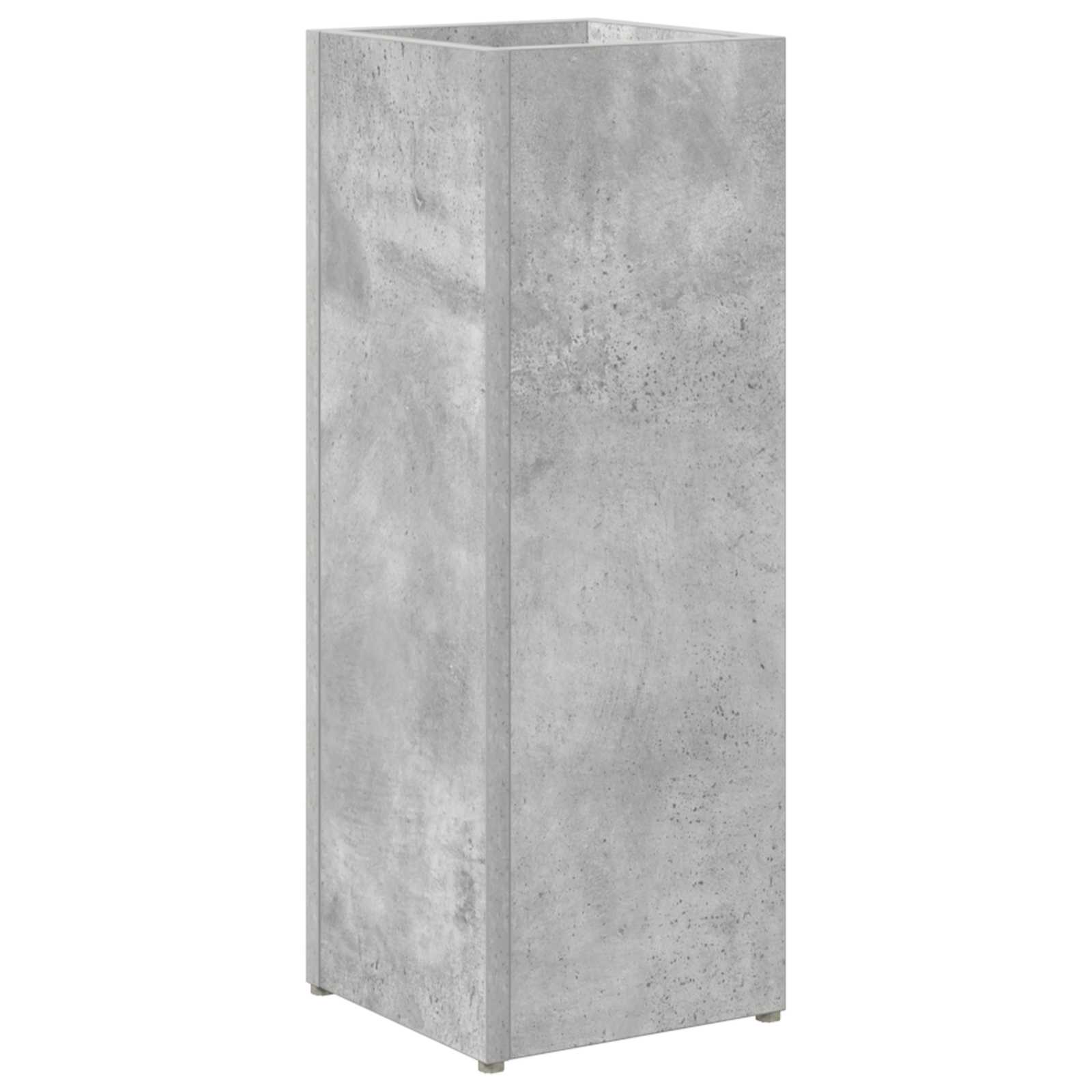Stalak za kišobran s pohranom Betonski sivi 20 x 20 x 55,5 cm