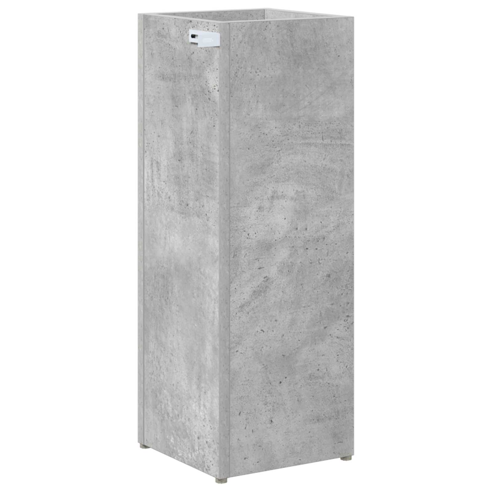 Stalak za kišobran s pohranom Betonski sivi 20 x 20 x 55,5 cm