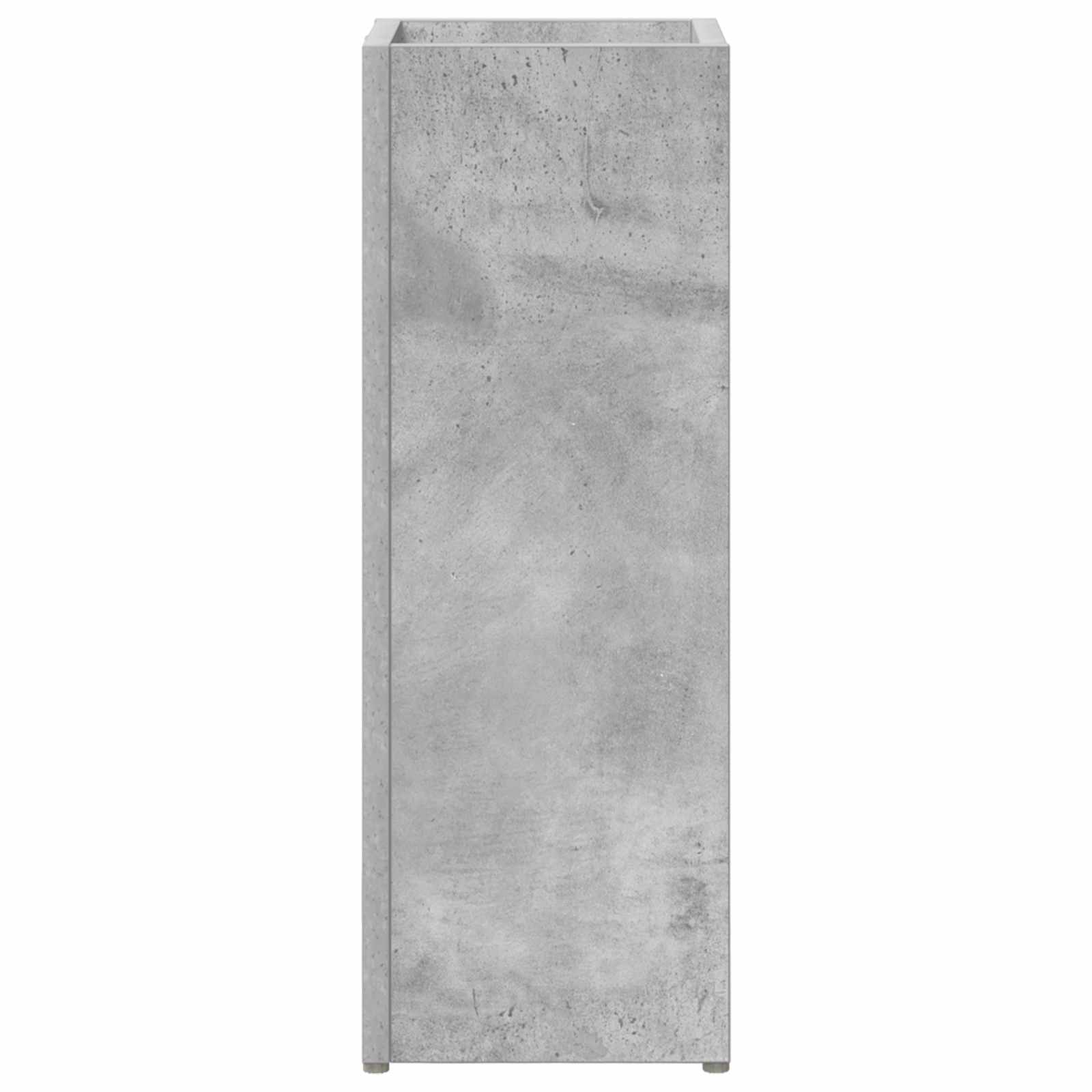 Stalak za kišobran s pohranom Betonski sivi 20 x 20 x 55,5 cm