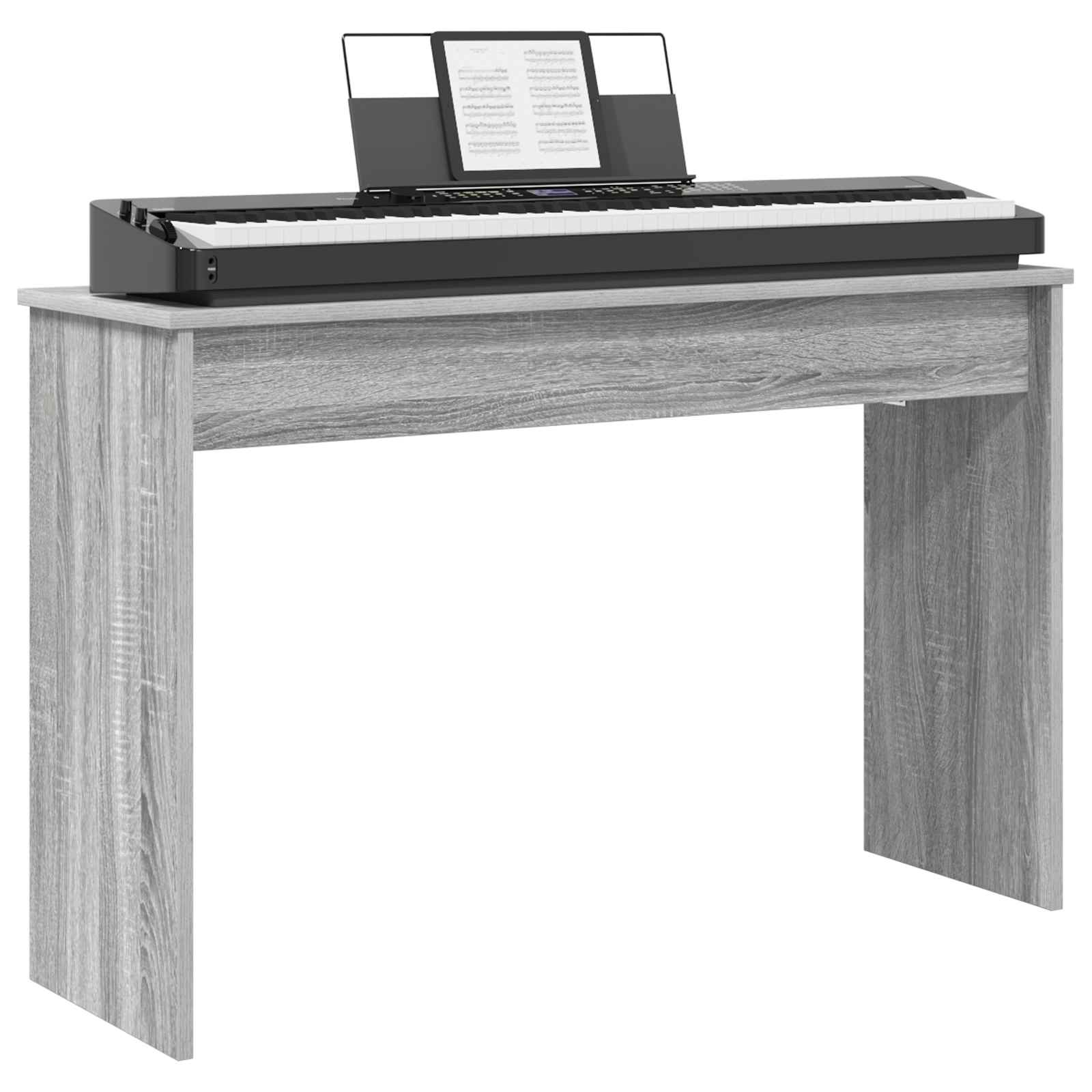 Stalak za klavijaturu Siva Sonoma 100 x 32 x 64 cm