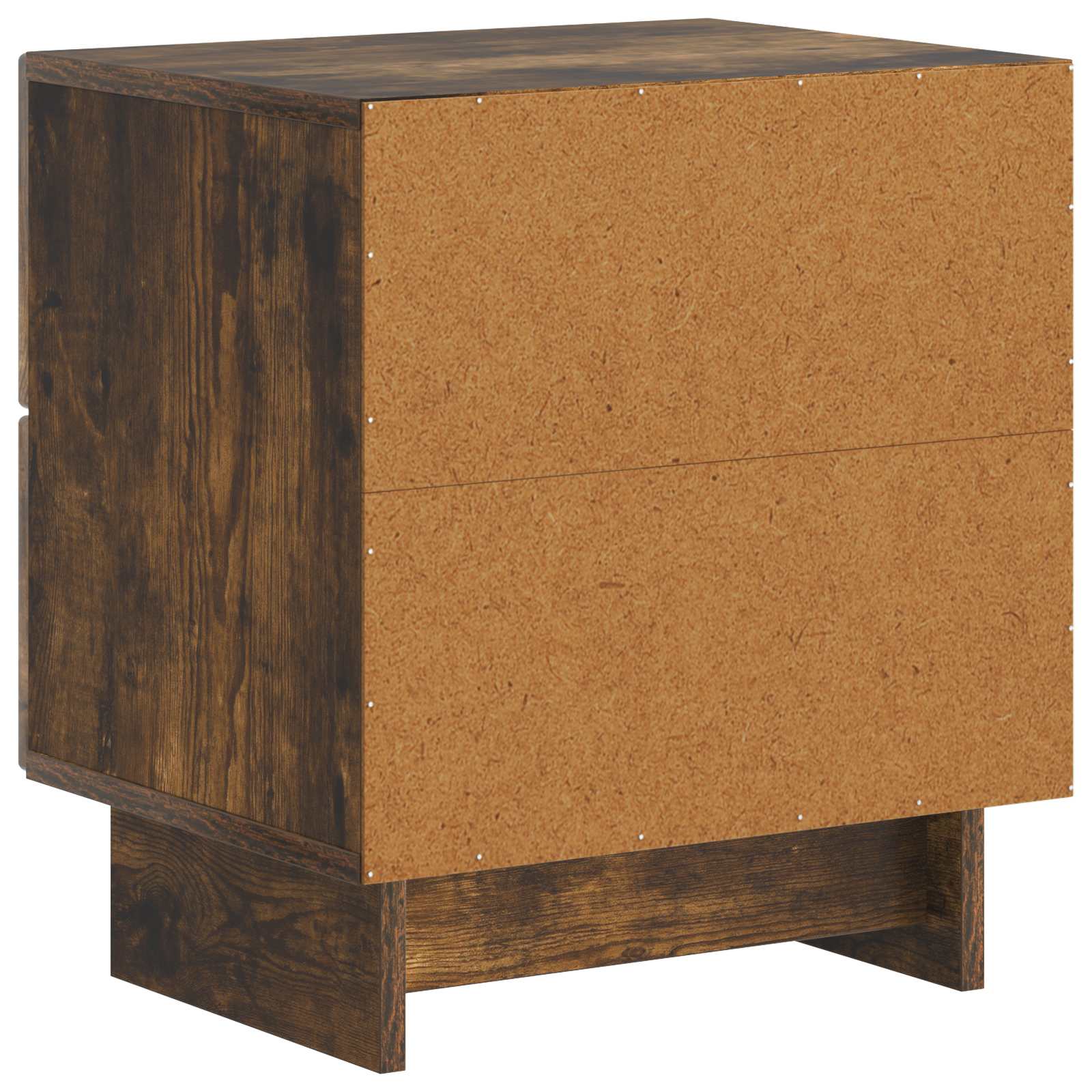 Noćni ormar s ladicama 2 pcs Dimljeni hrast 43 x 34,5 x 47,5 cm