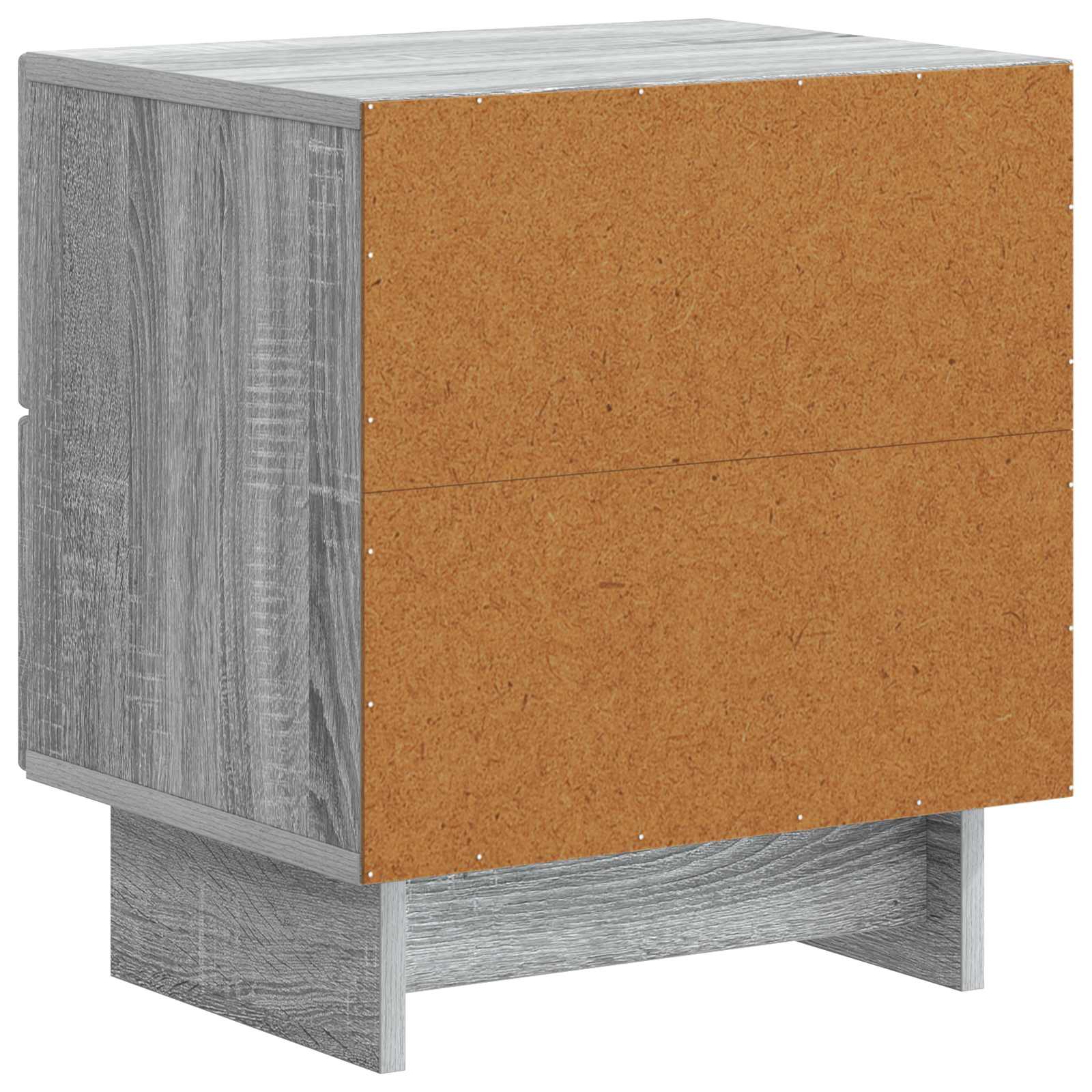 Noćni ormar Siva sonoma 43 x 34,5 x 47,5 cm Konstruirano drvo