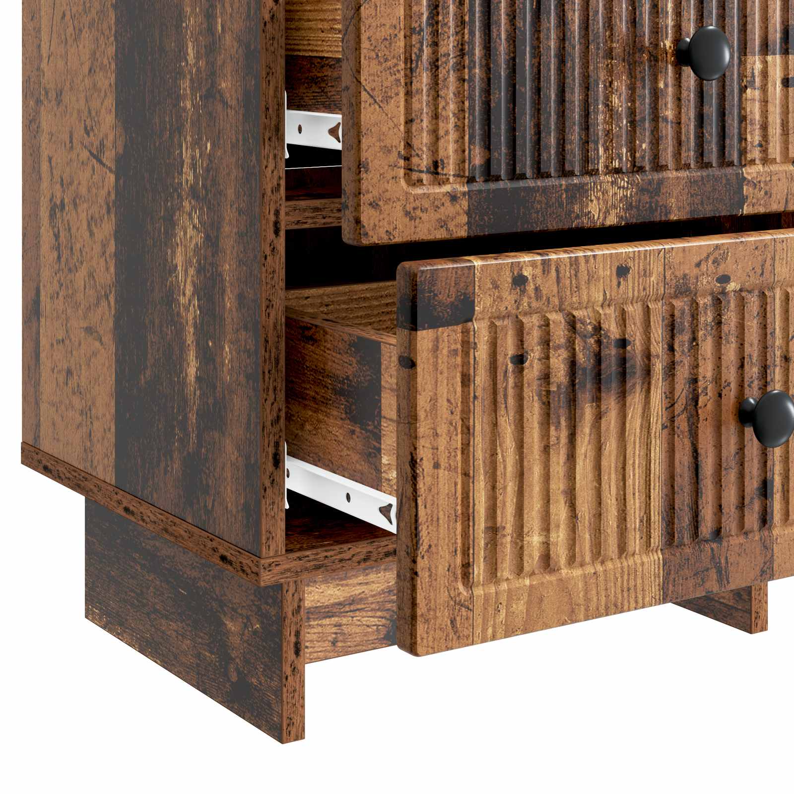 Noćni ormar Staro drvo 43 x 34,5 x 47,5 cm Konstruirano drvo