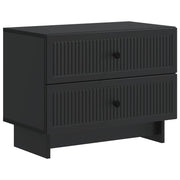 Noćni ormar Crna 62 x 34,5 x 47,5 cm Konstruirano drvo