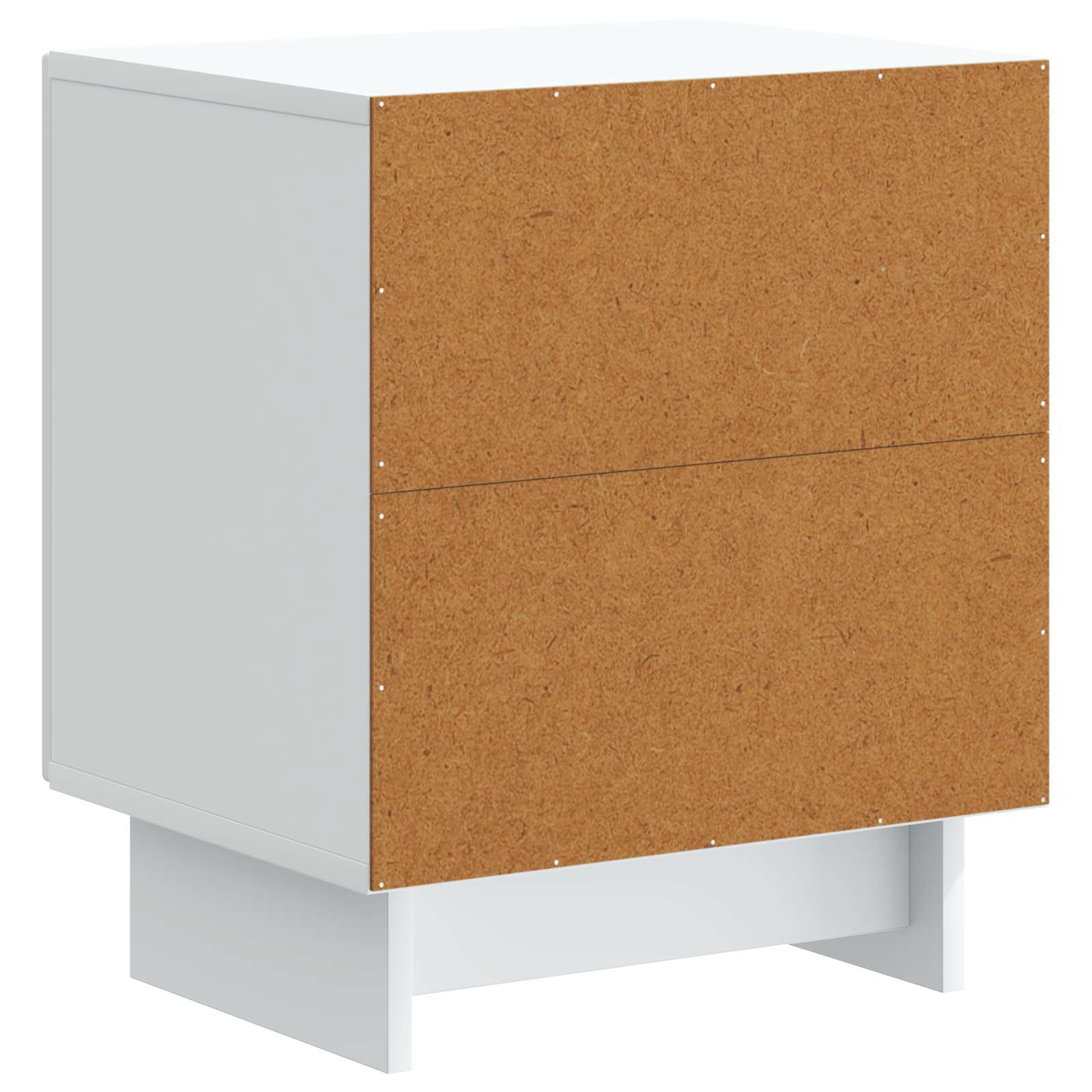 Noćni ormar 2 pcs Bijela 43 x 34,5 x 50 cm Konstruirano drvo