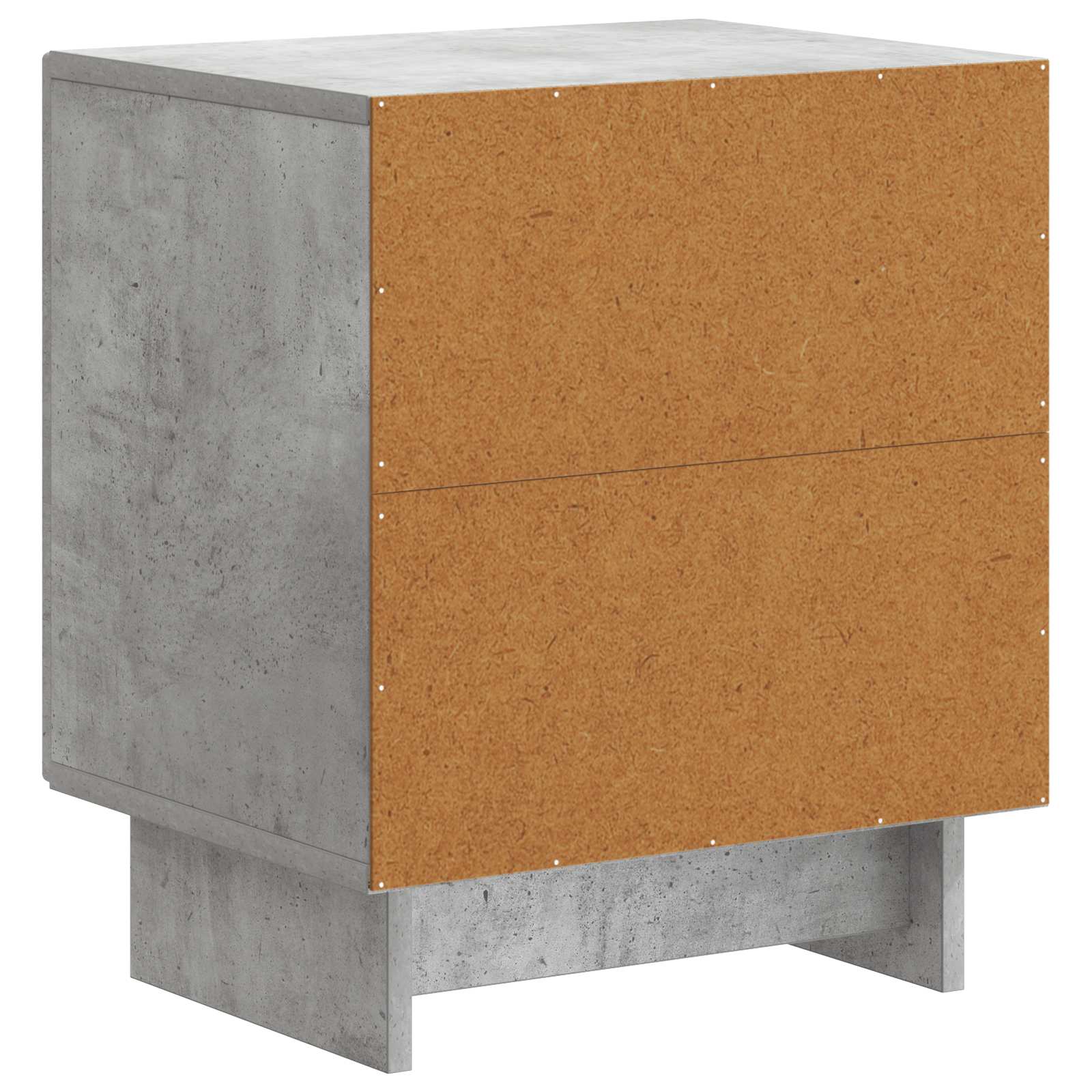 Noćni ormar 2 pcs Betonska siva 43 x 34,5 x 50 cm