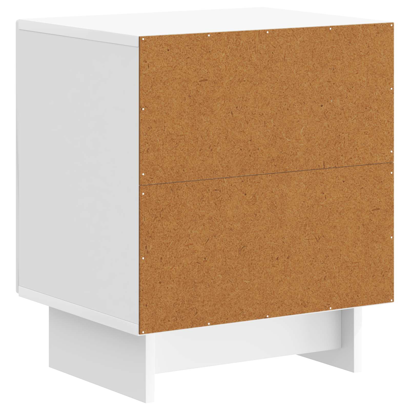 Noćni ormar Bijela visokog sjaja 43 x 34,5 x 50 cm